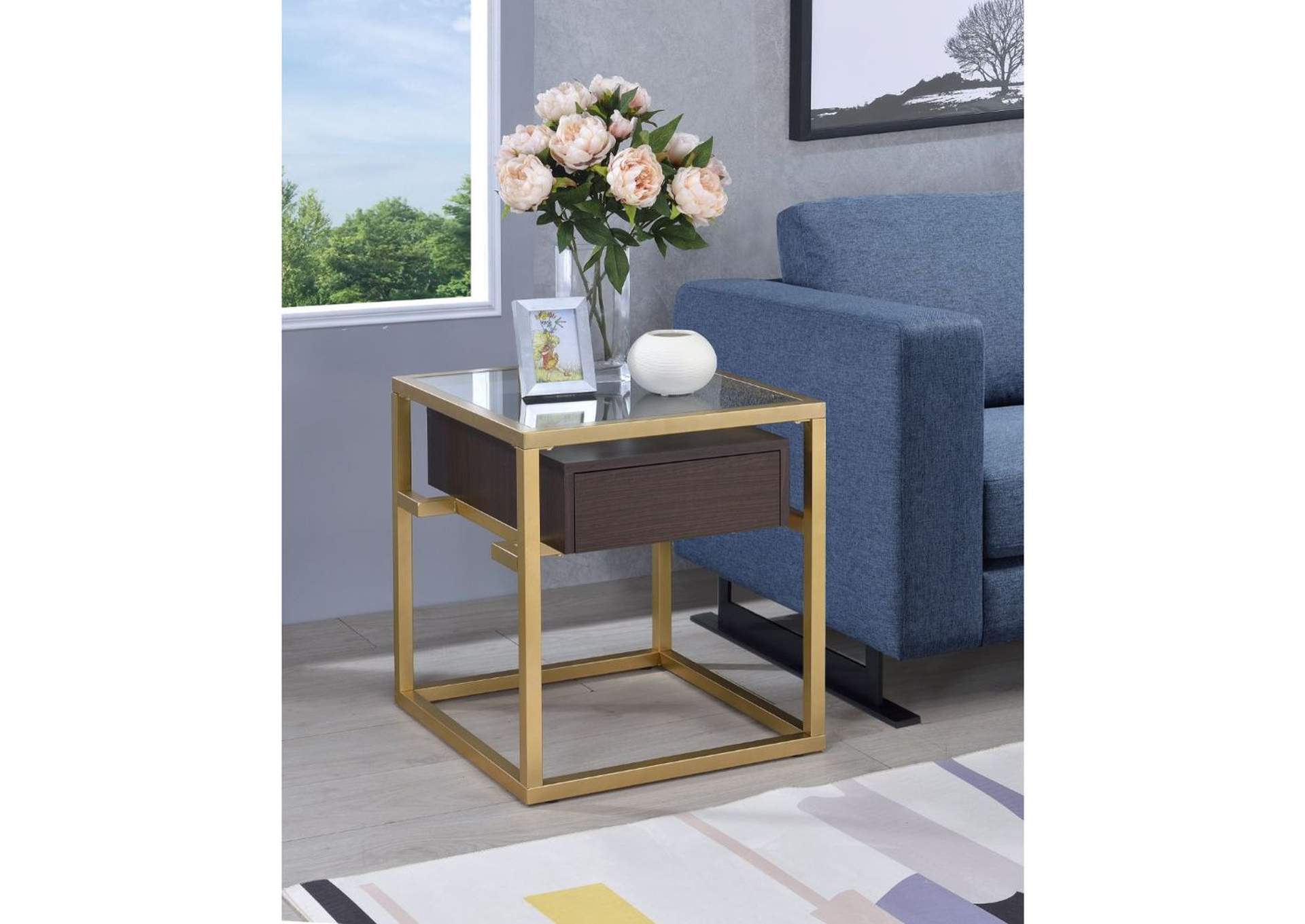 Yumia End Table,Acme