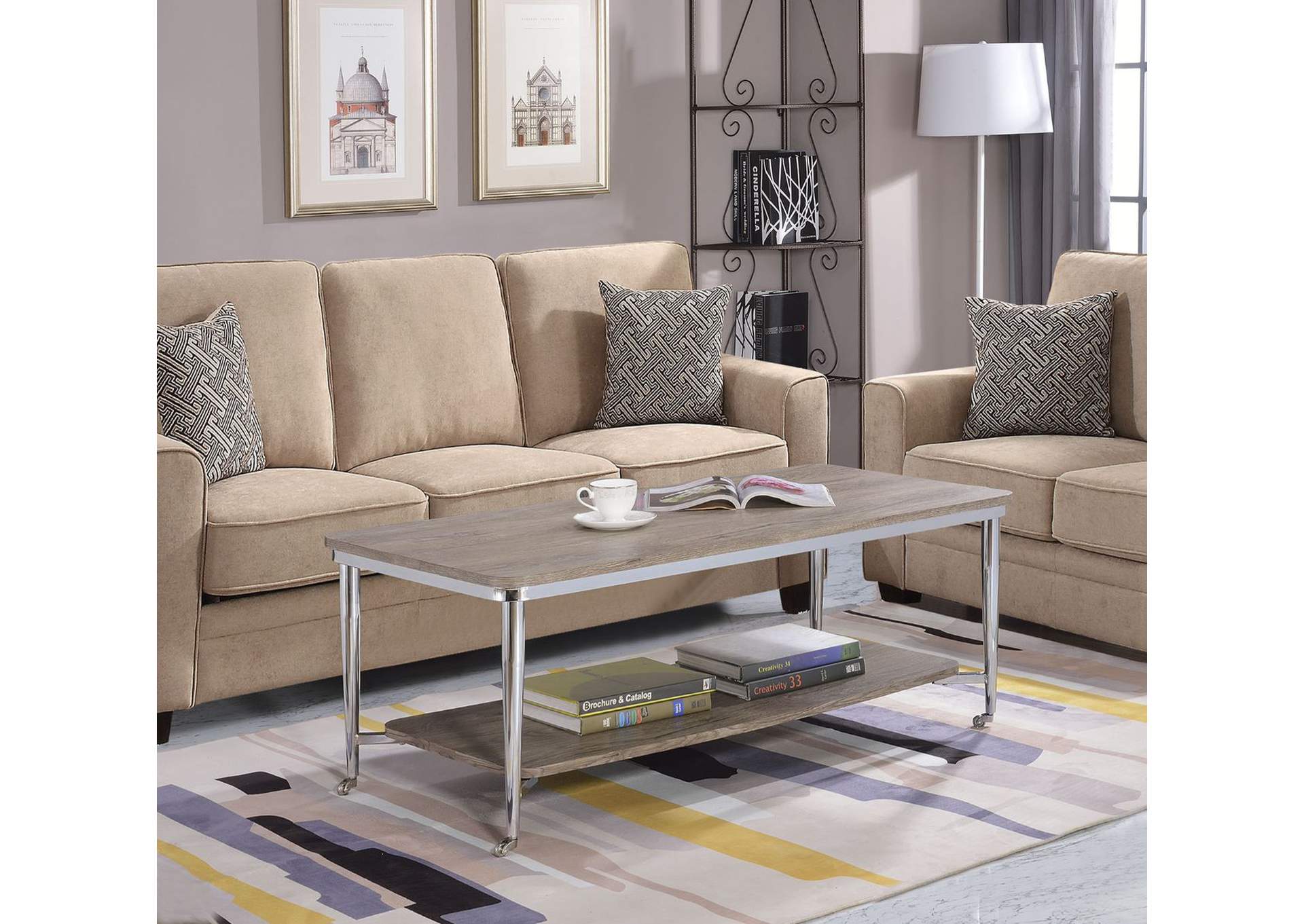 Lukey Coffee Table,Acme