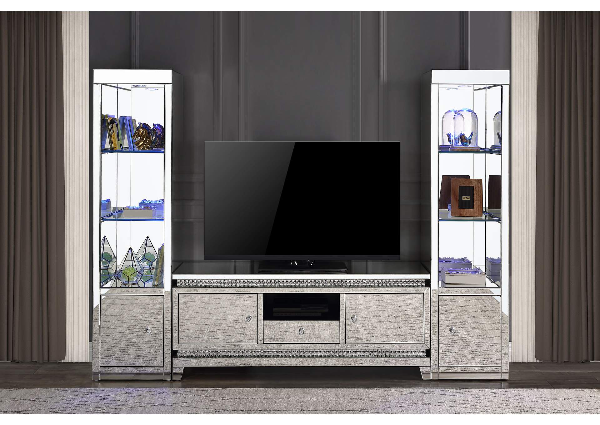 Lotus Tv Stand,Acme