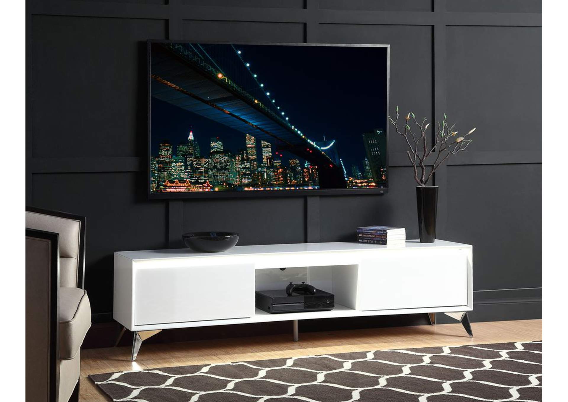 Raceloma Tv Stand,Acme