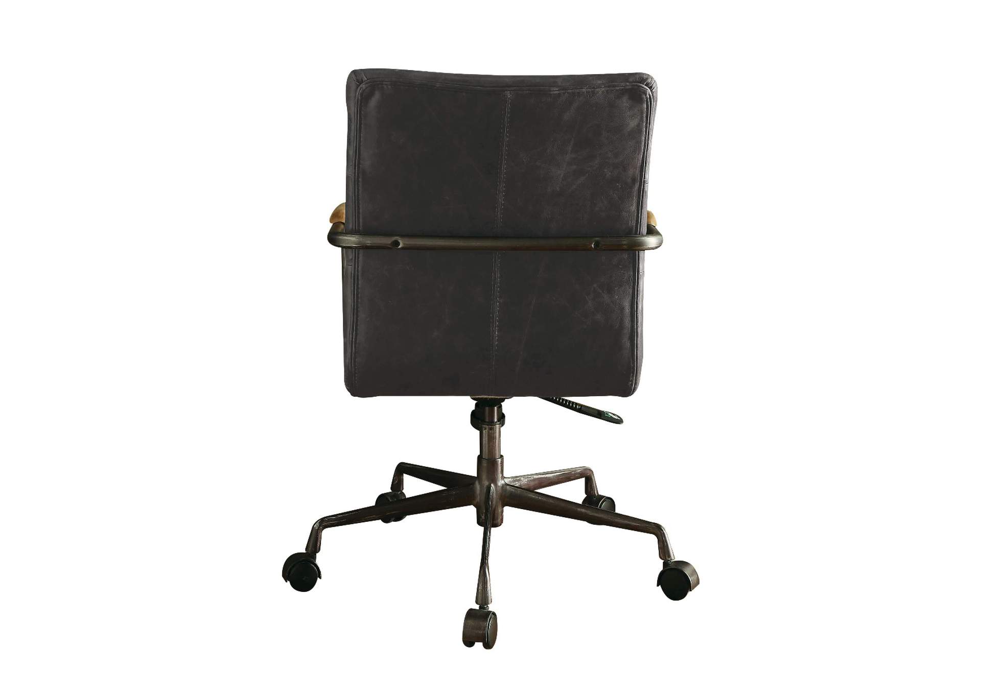 Harith Antique Slate Top Grain Leather Executive Office Chair,Acme
