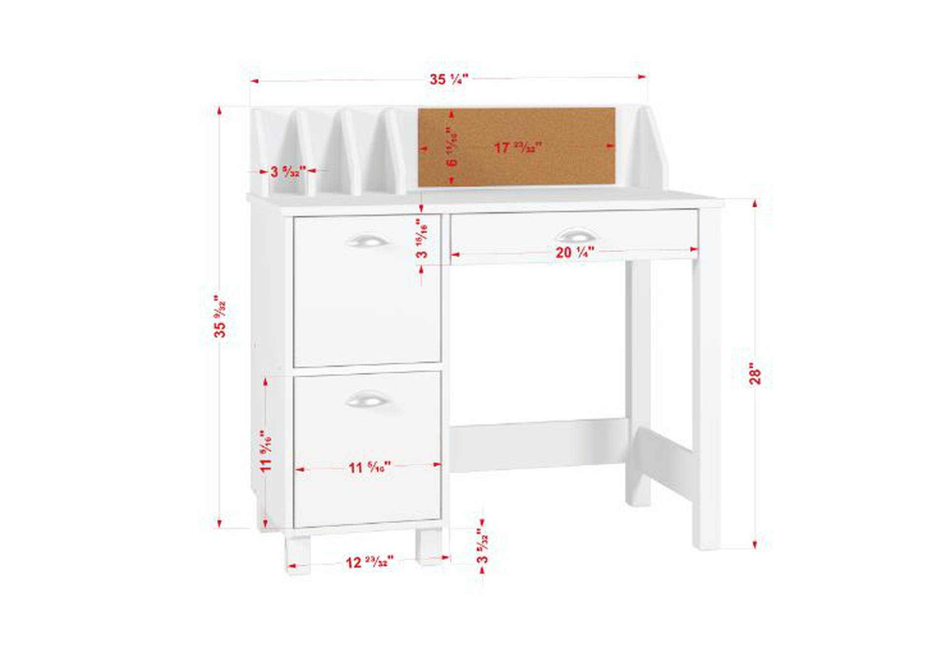 Billie Writing Desk,Acme