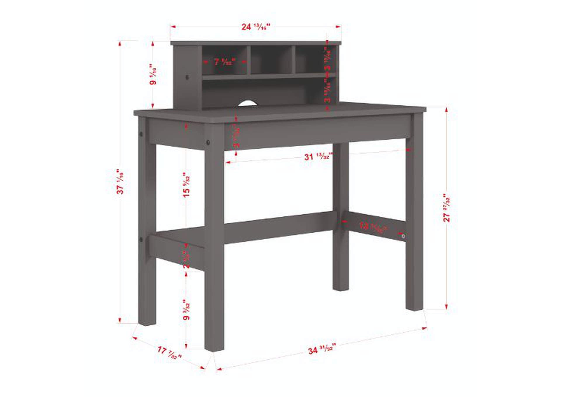 Logan Writing Desk,Acme