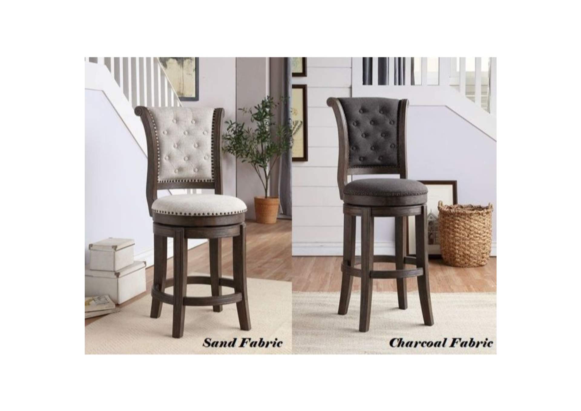 Glison Counter Height Chair (2Pc),Acme