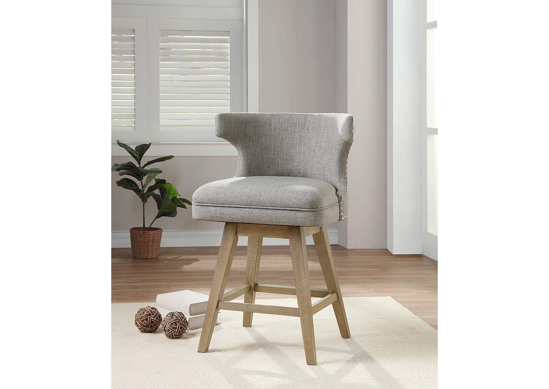 Everett Counter Height Chair,Acme