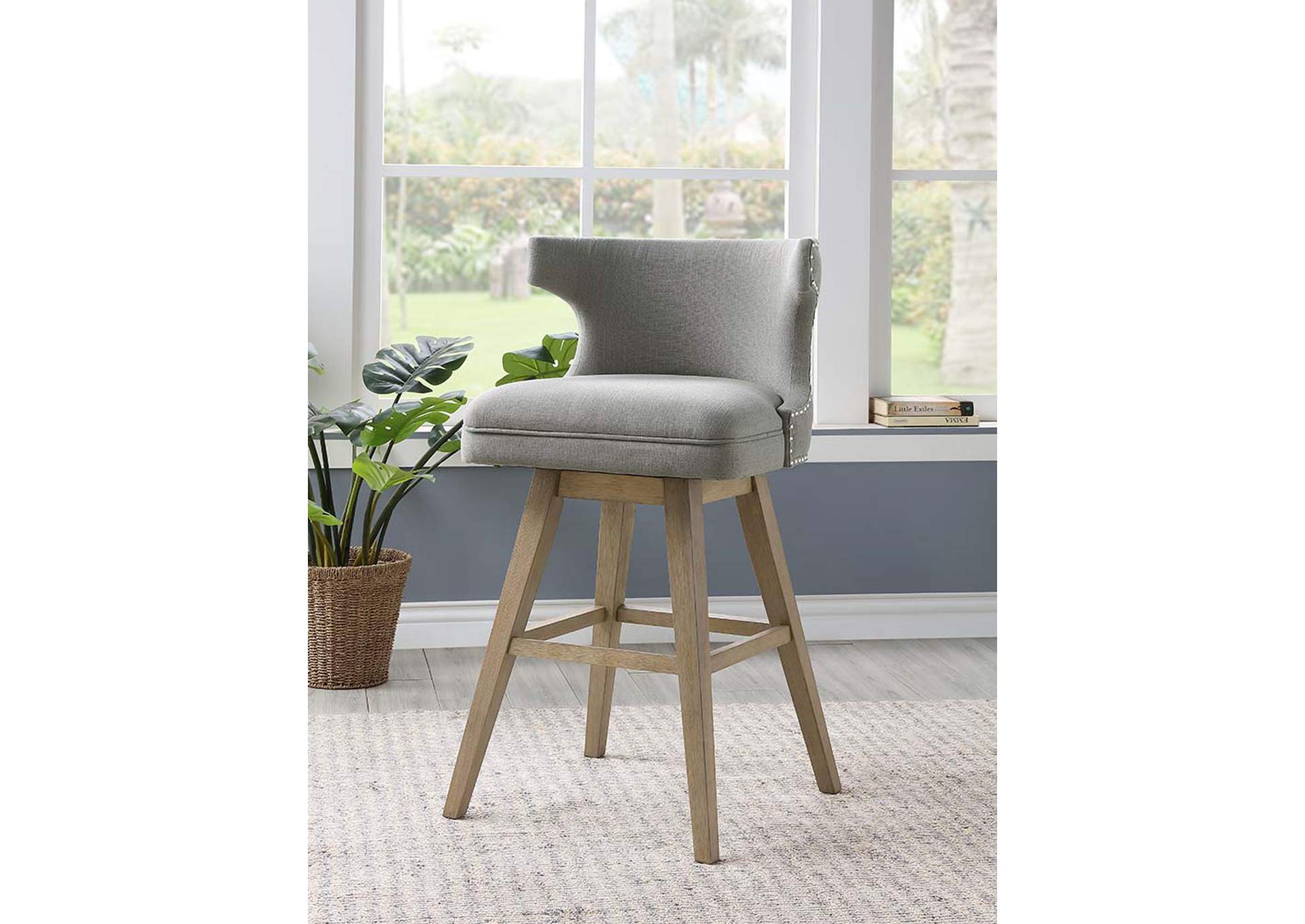 Everett Bar Chair,Acme