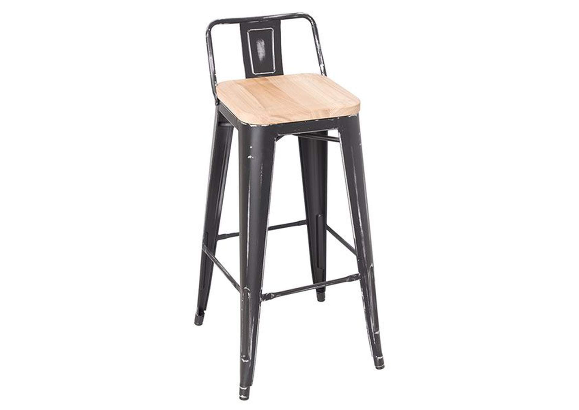 Gaius Bar Stool (2Pc),Acme