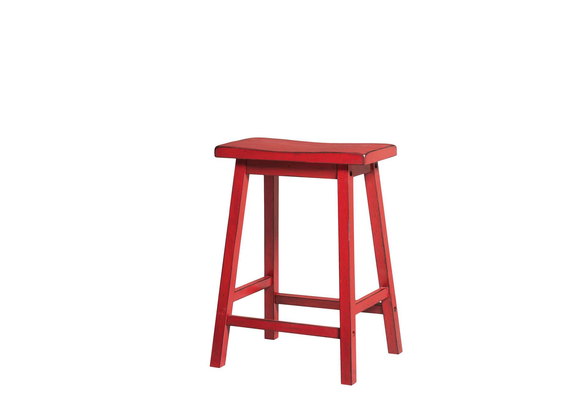 Gaucho Red Stool Set Of 2 Harlem Furniture