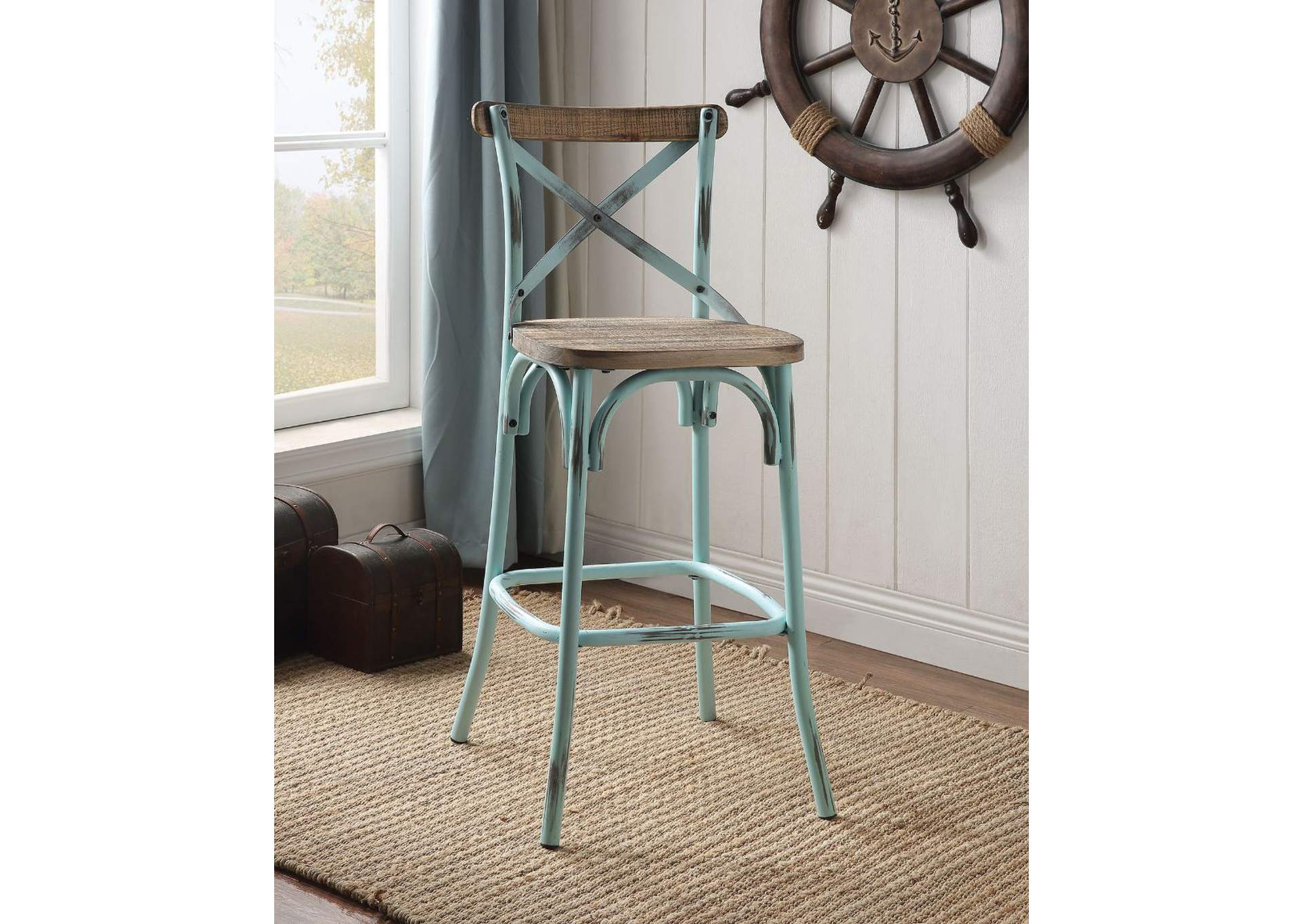 Zaire Bar Chair,Acme