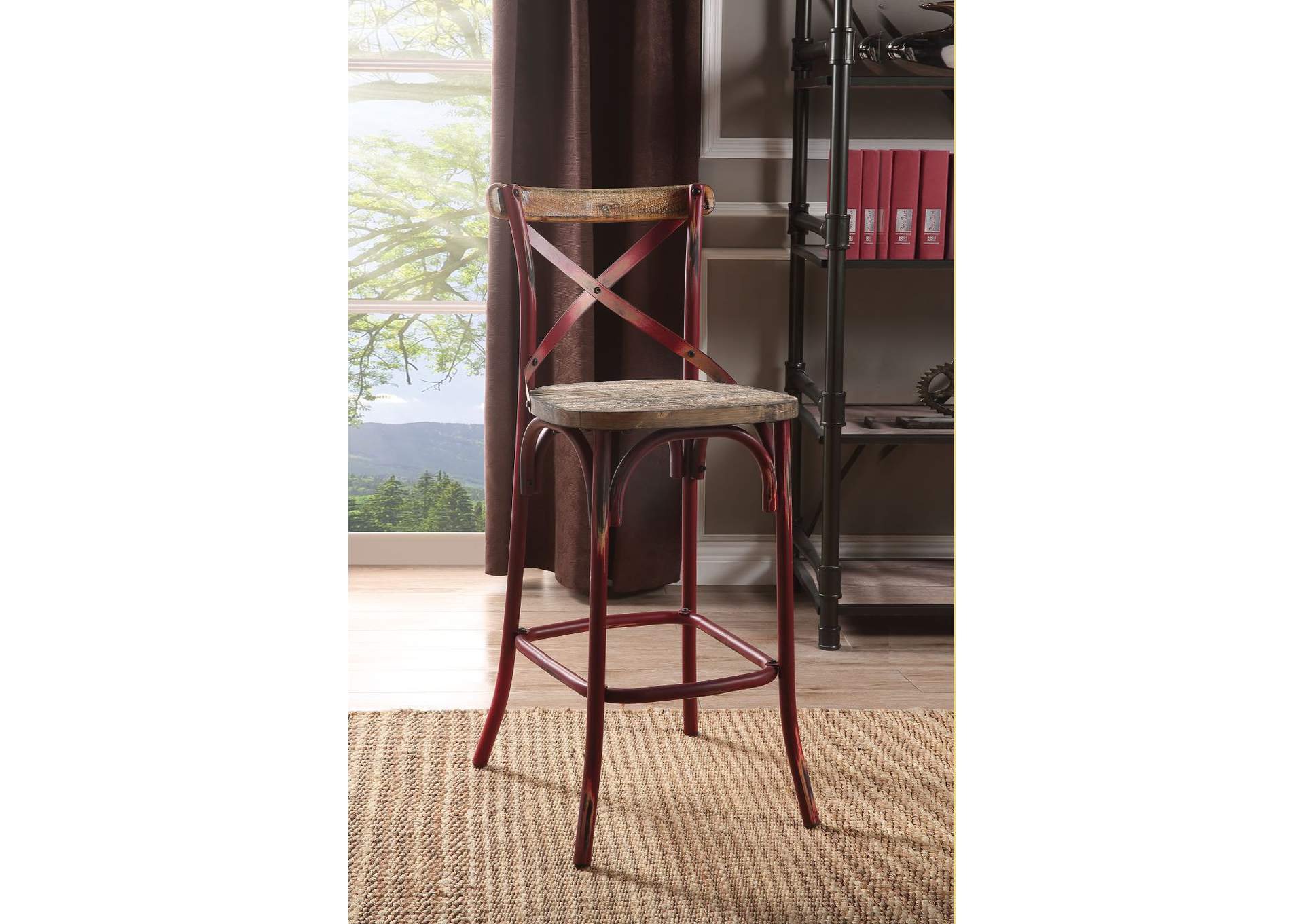 Zaire Bar Chair,Acme