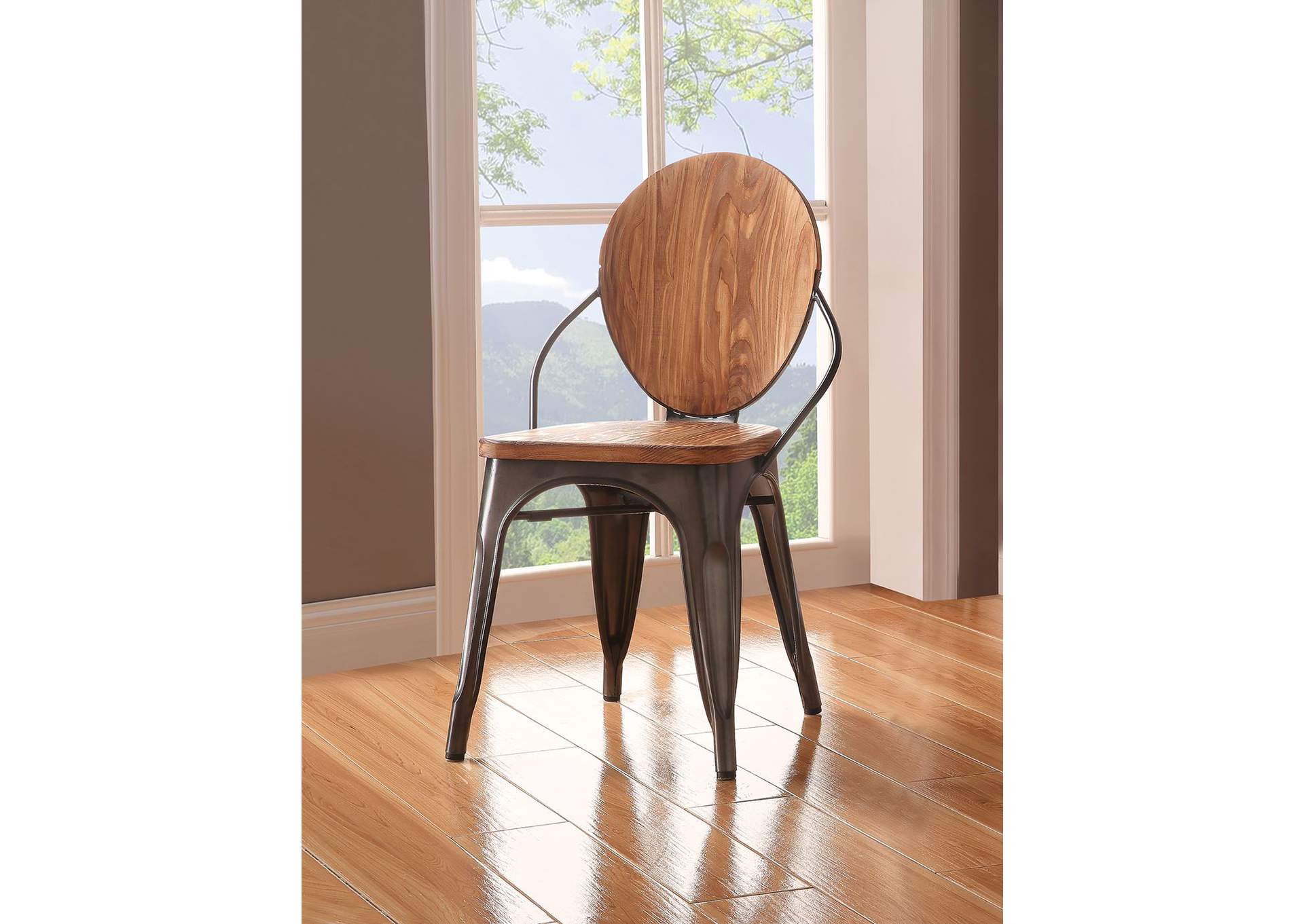 Jakia Iii Side Chair (2Pc),Acme