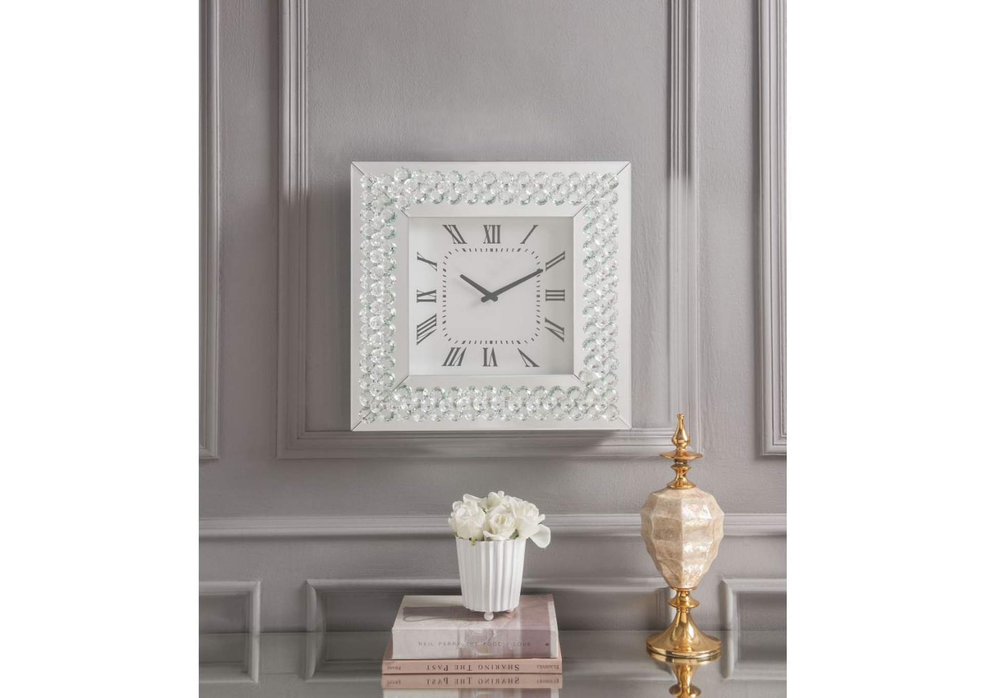 Lotus Wall Clock,Acme