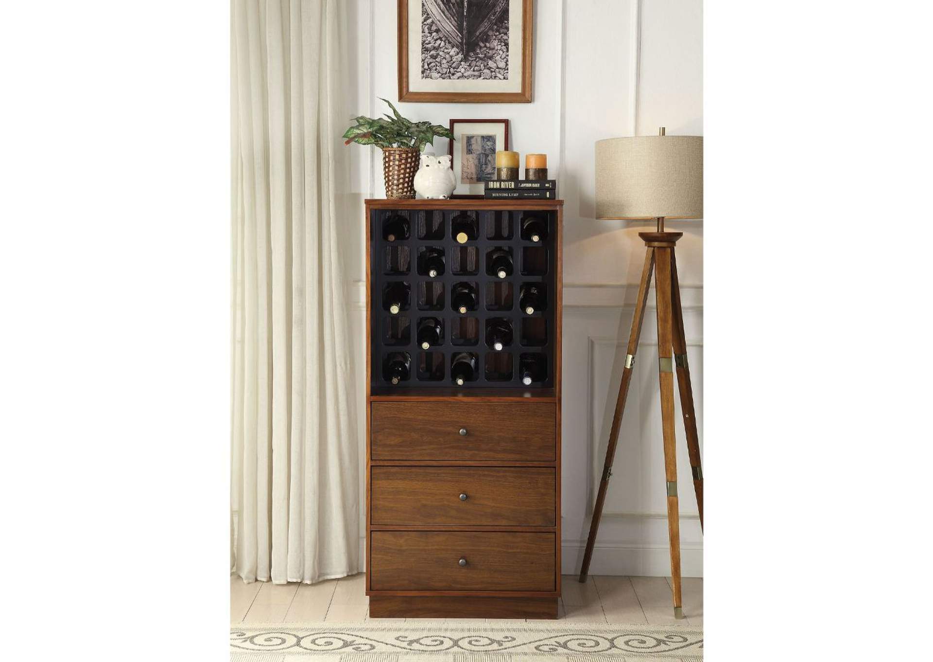 Wiesta Wine Cabinet,Acme