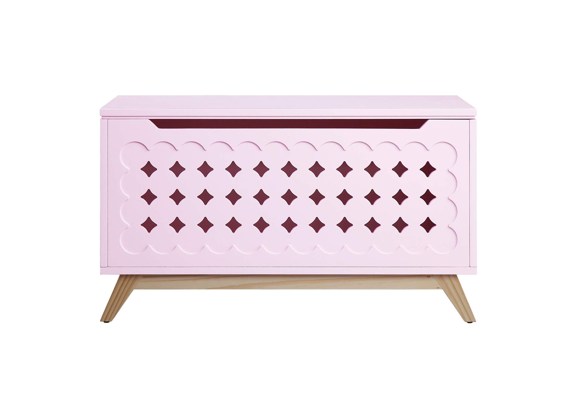 Doll Cottage Pink & Natural Youth Chest,Acme