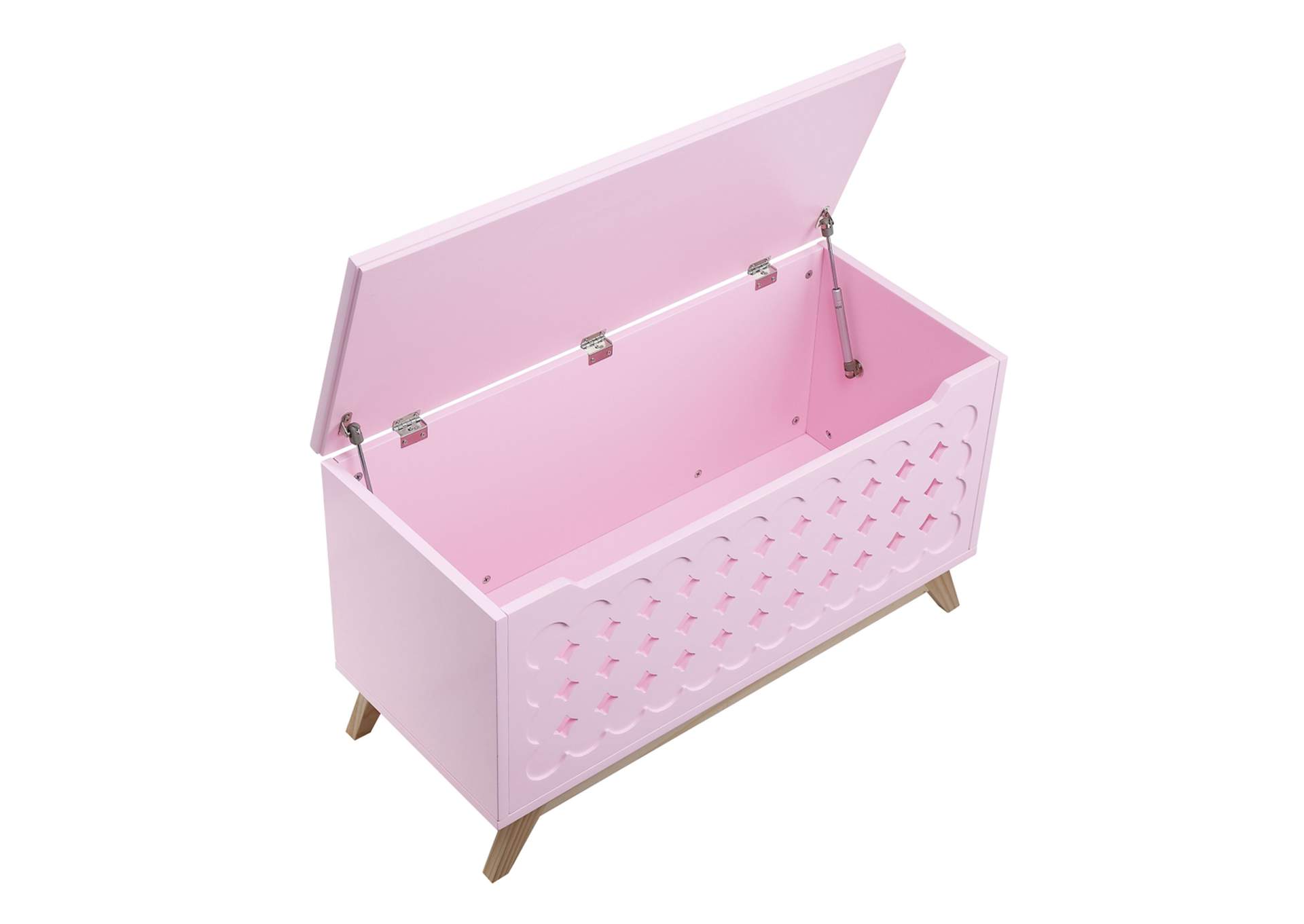Doll Cottage Pink & Natural Youth Chest,Acme