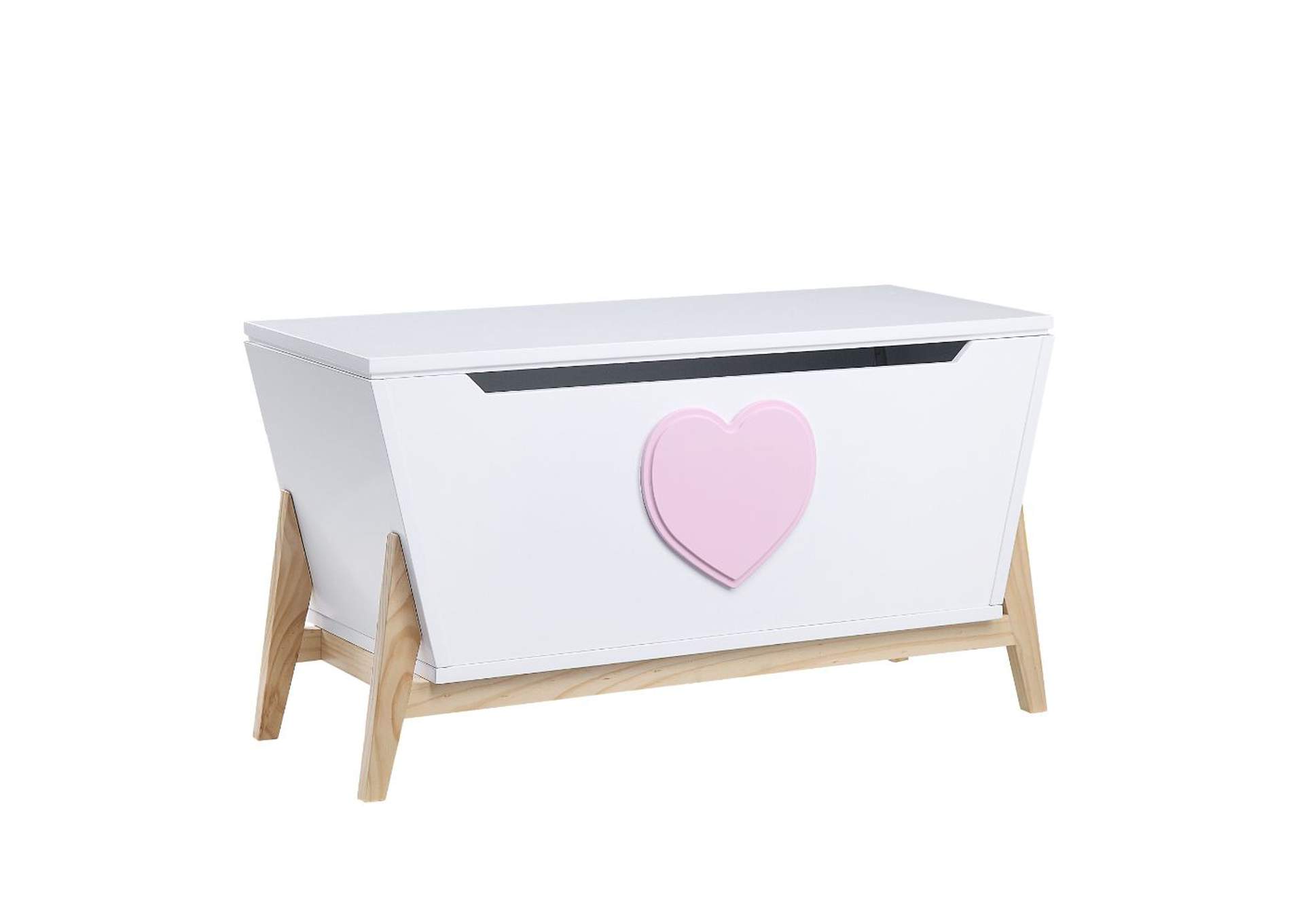 Padma White & Pink Youth Chest,Acme
