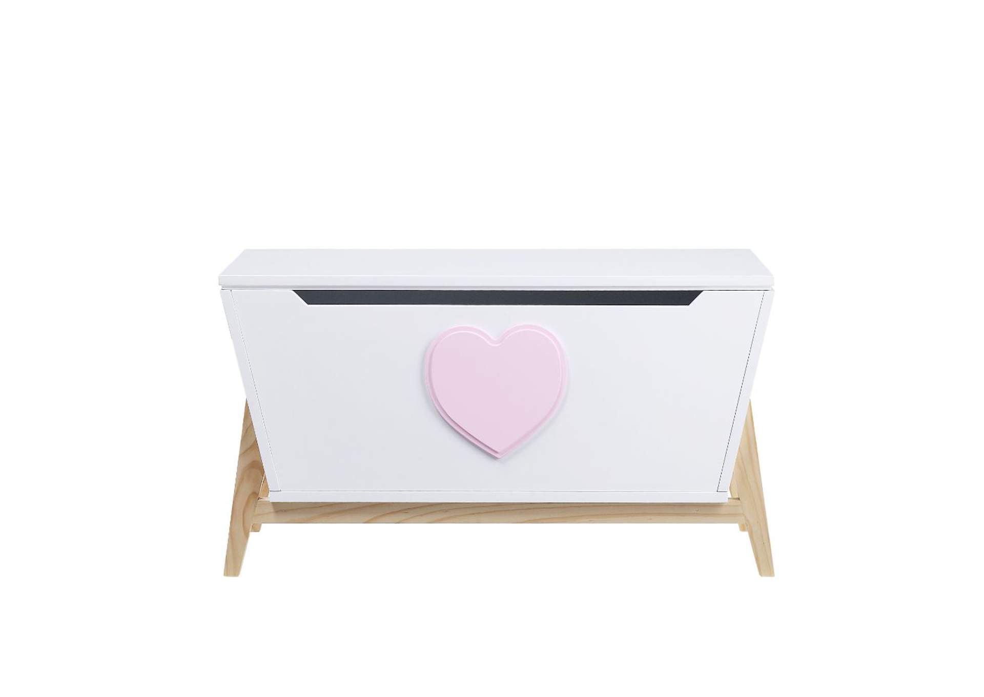 Padma White & Pink Youth Chest,Acme