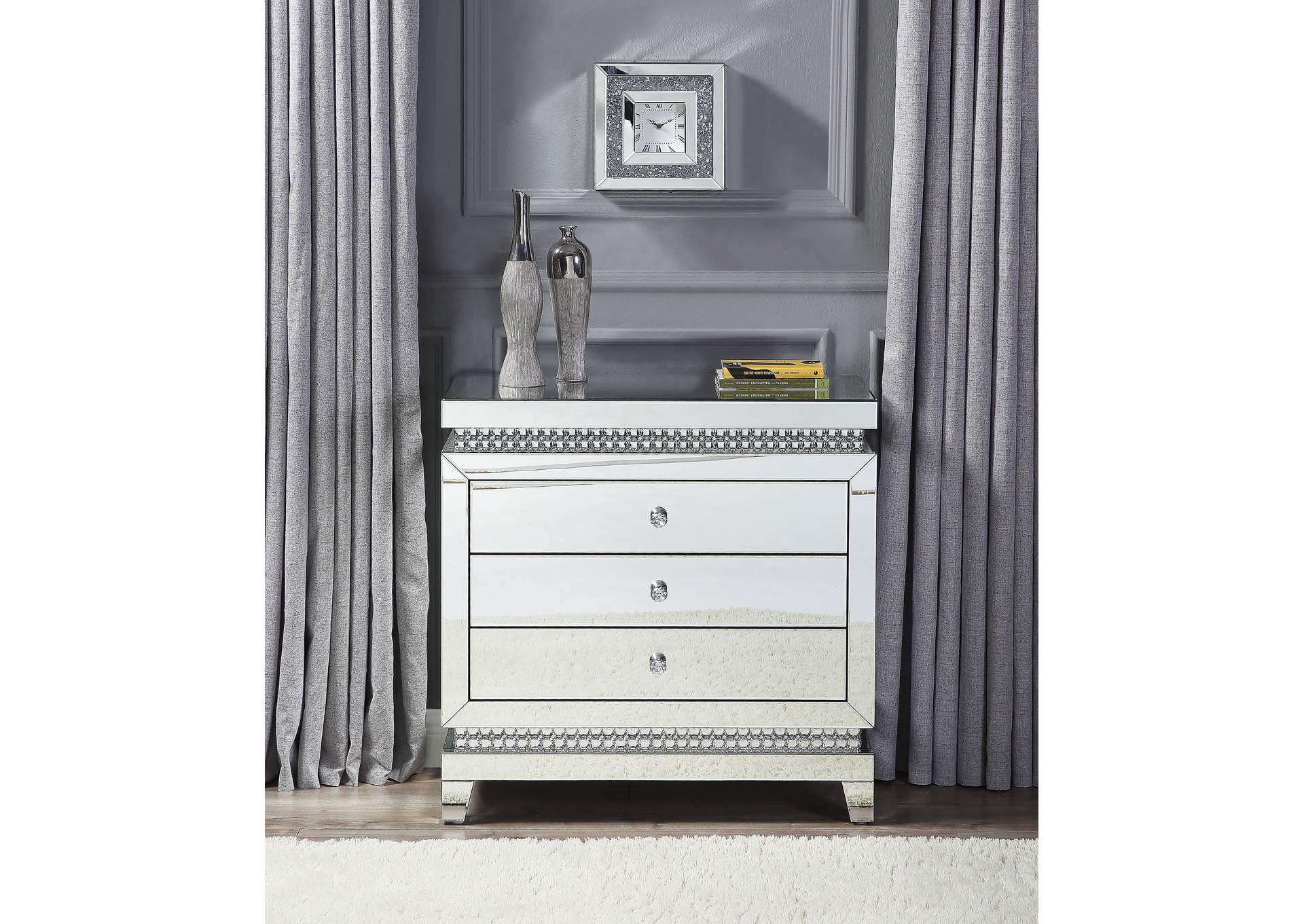 Lotus Accent Table,Acme