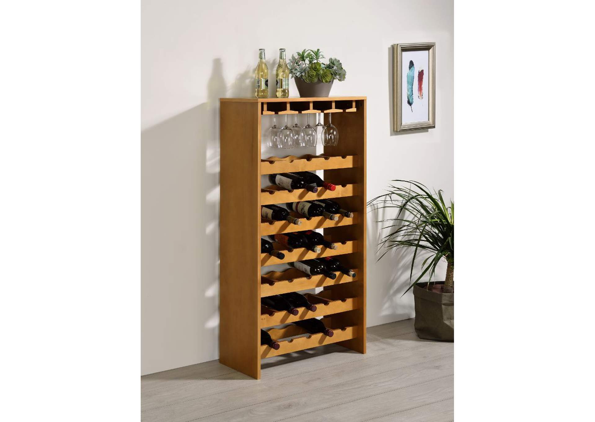 Hanzi Wine Cabinet,Acme