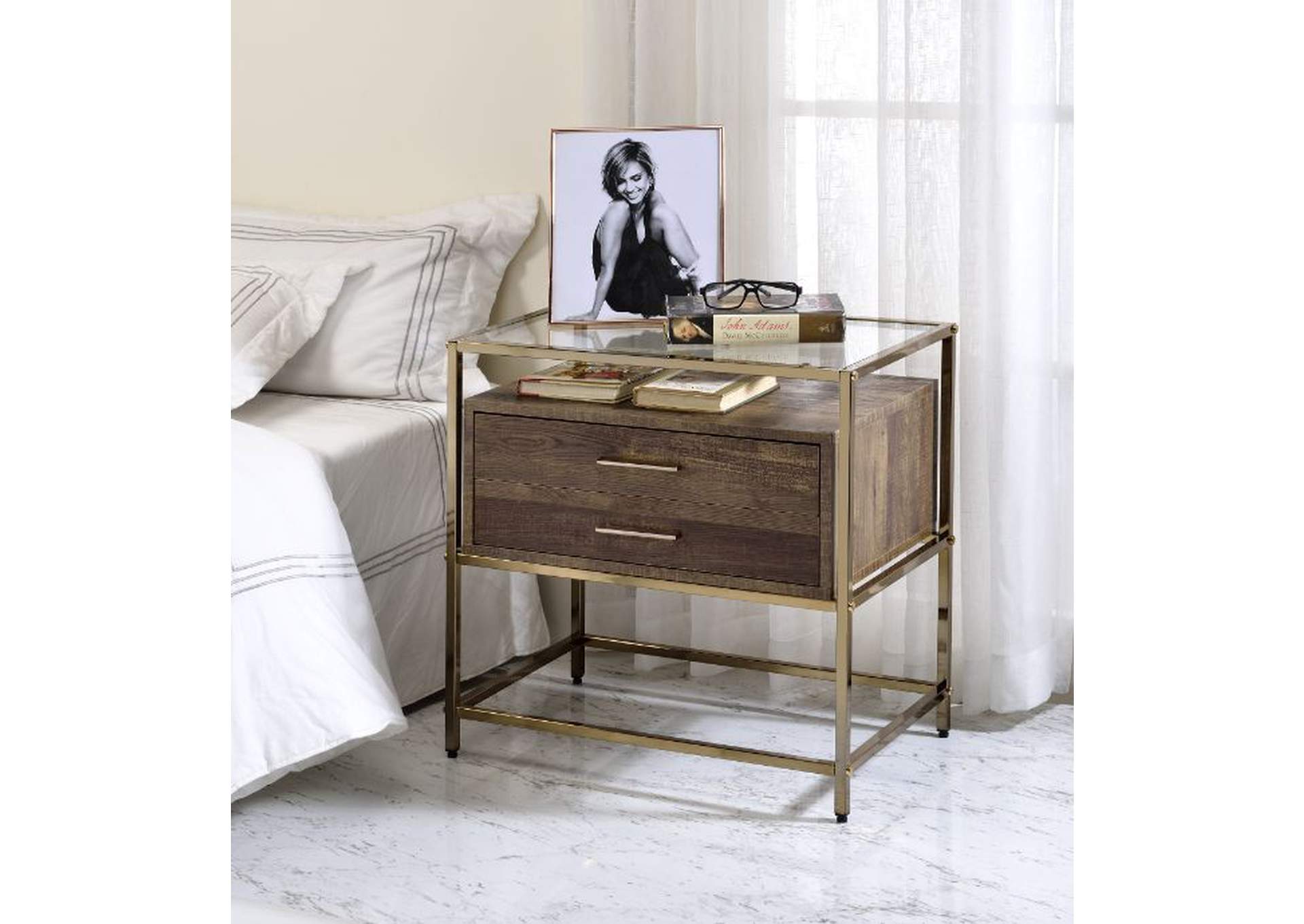 Knave Accent Table,Acme