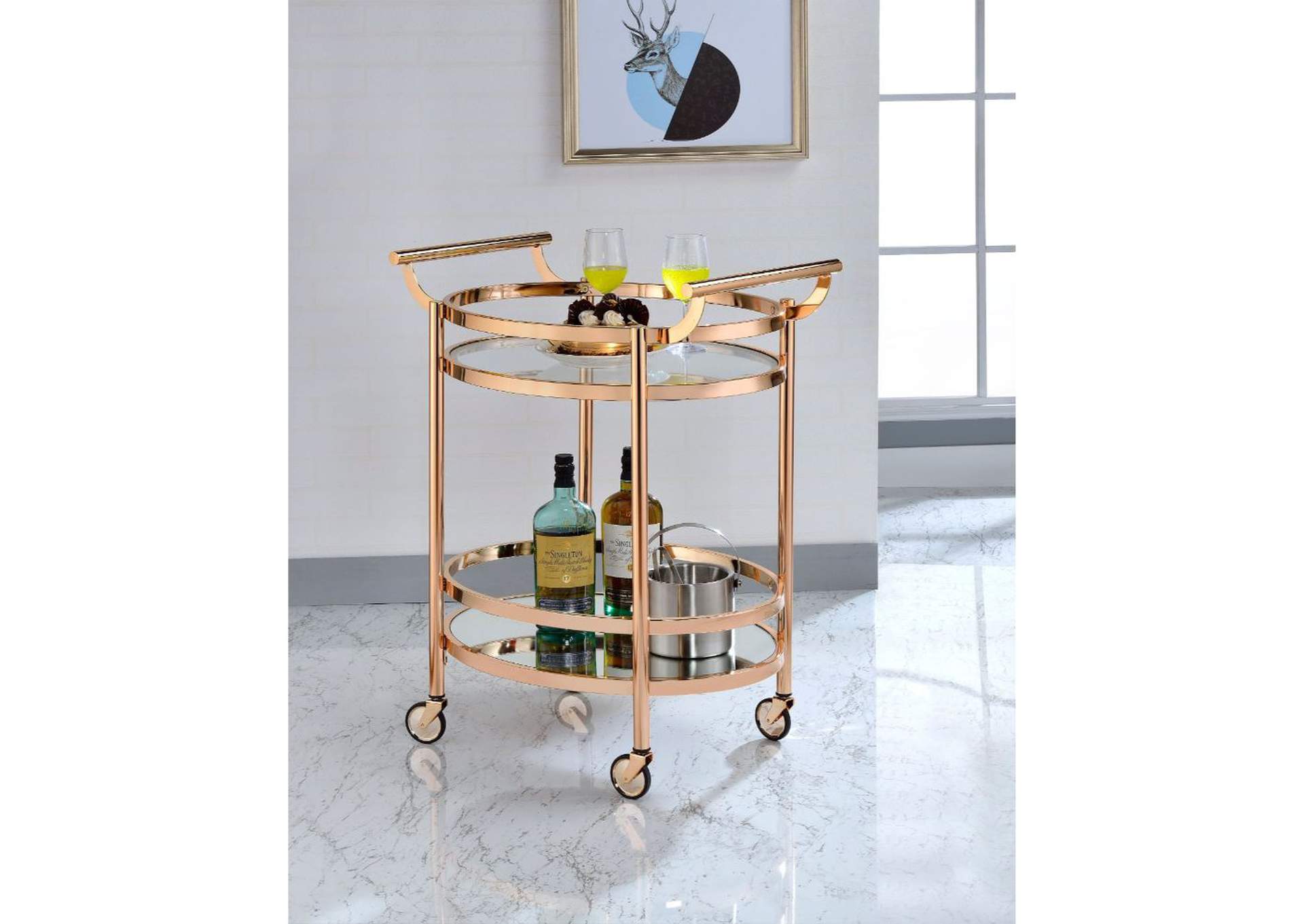 Lakelyn Serving Cart,Acme