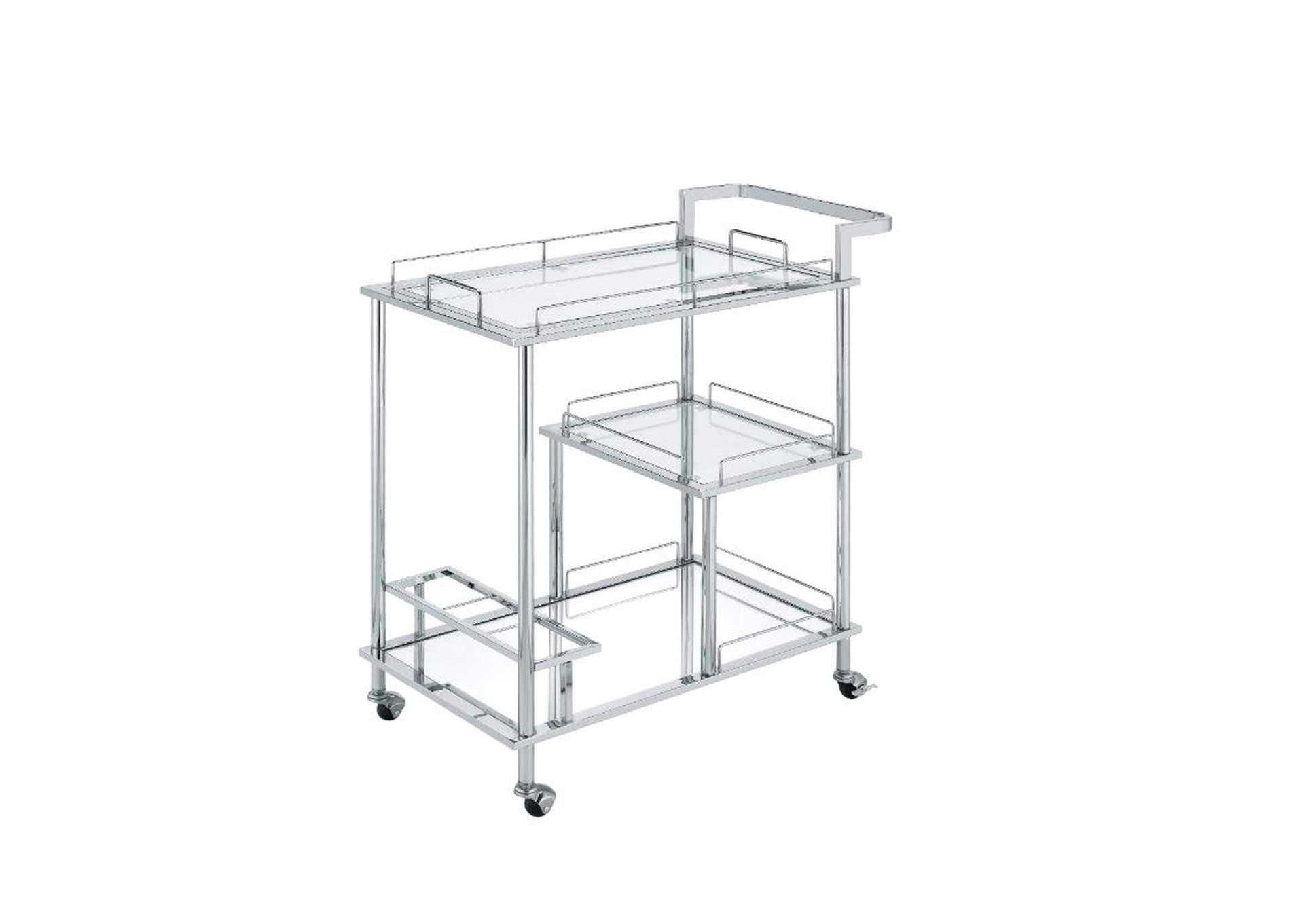 Splinter Serving Cart,Acme