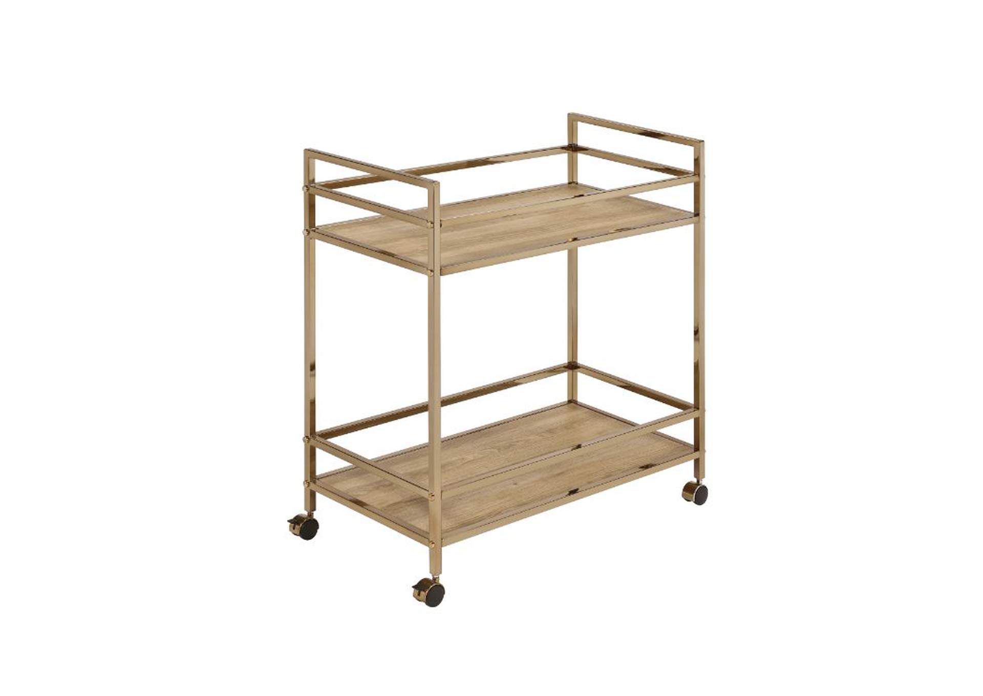 Barb Serving Cart,Acme