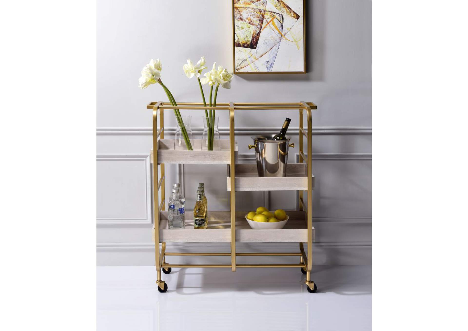 Vorrik Serving Cart,Acme