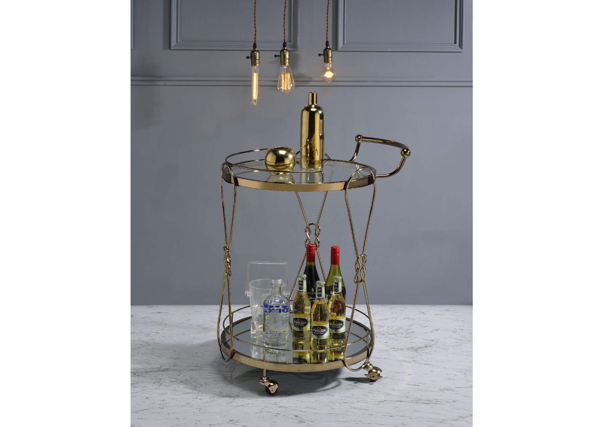 Zekera Serving Cart,Acme