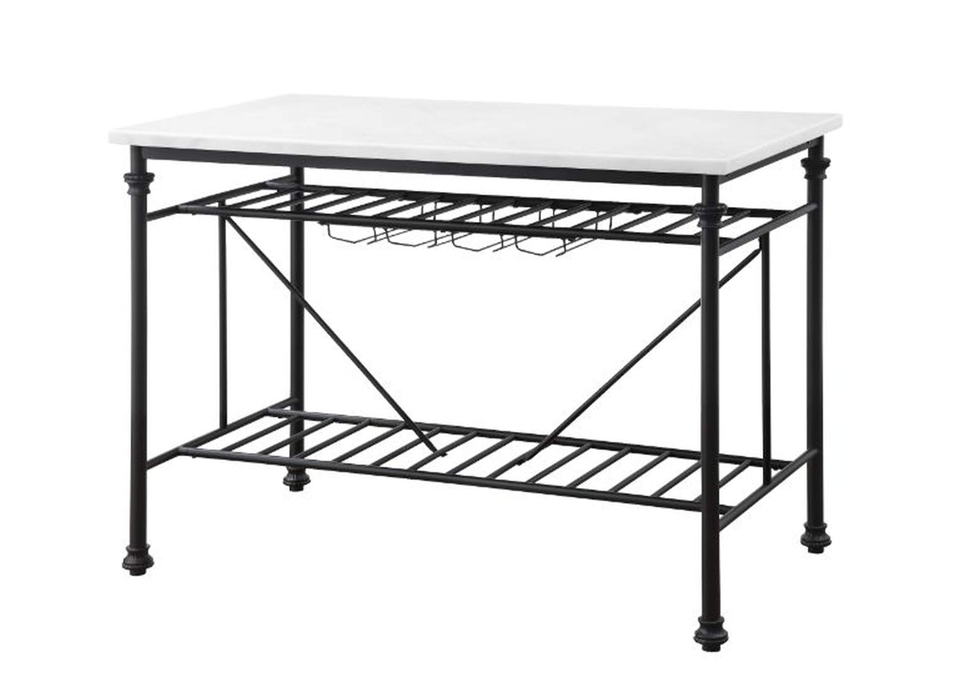 Mera Kitchen Island,Acme