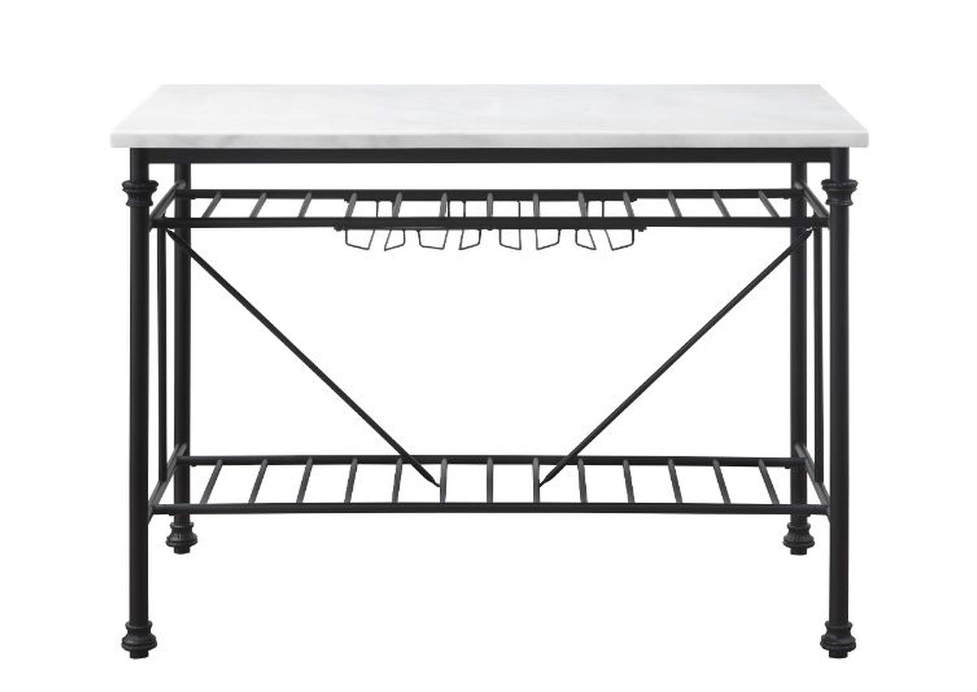 Mera Kitchen Island,Acme
