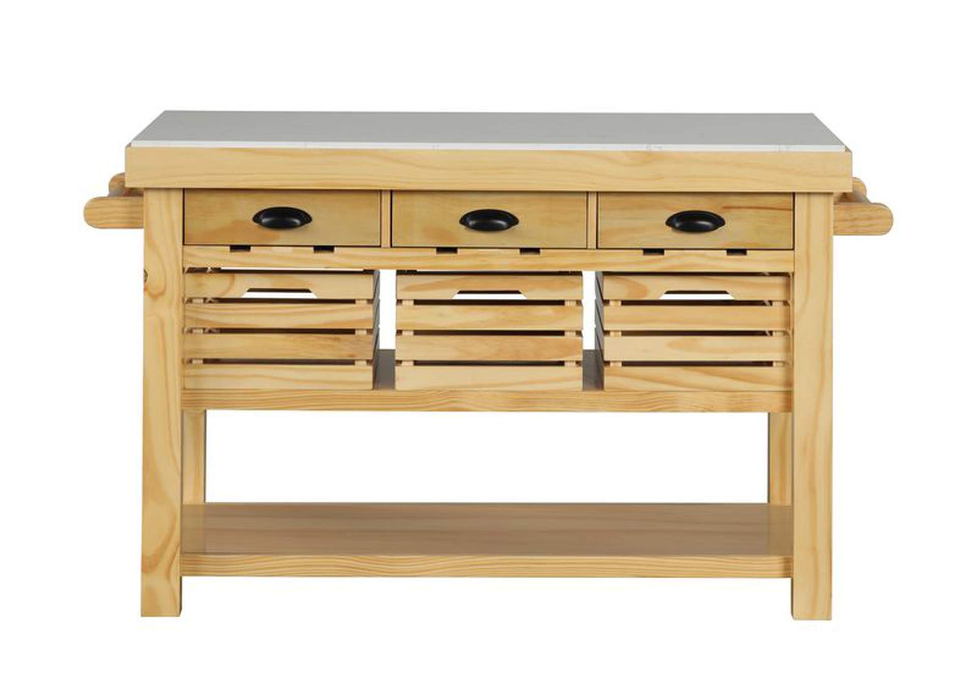 Grovaam Kitchen Island,Acme