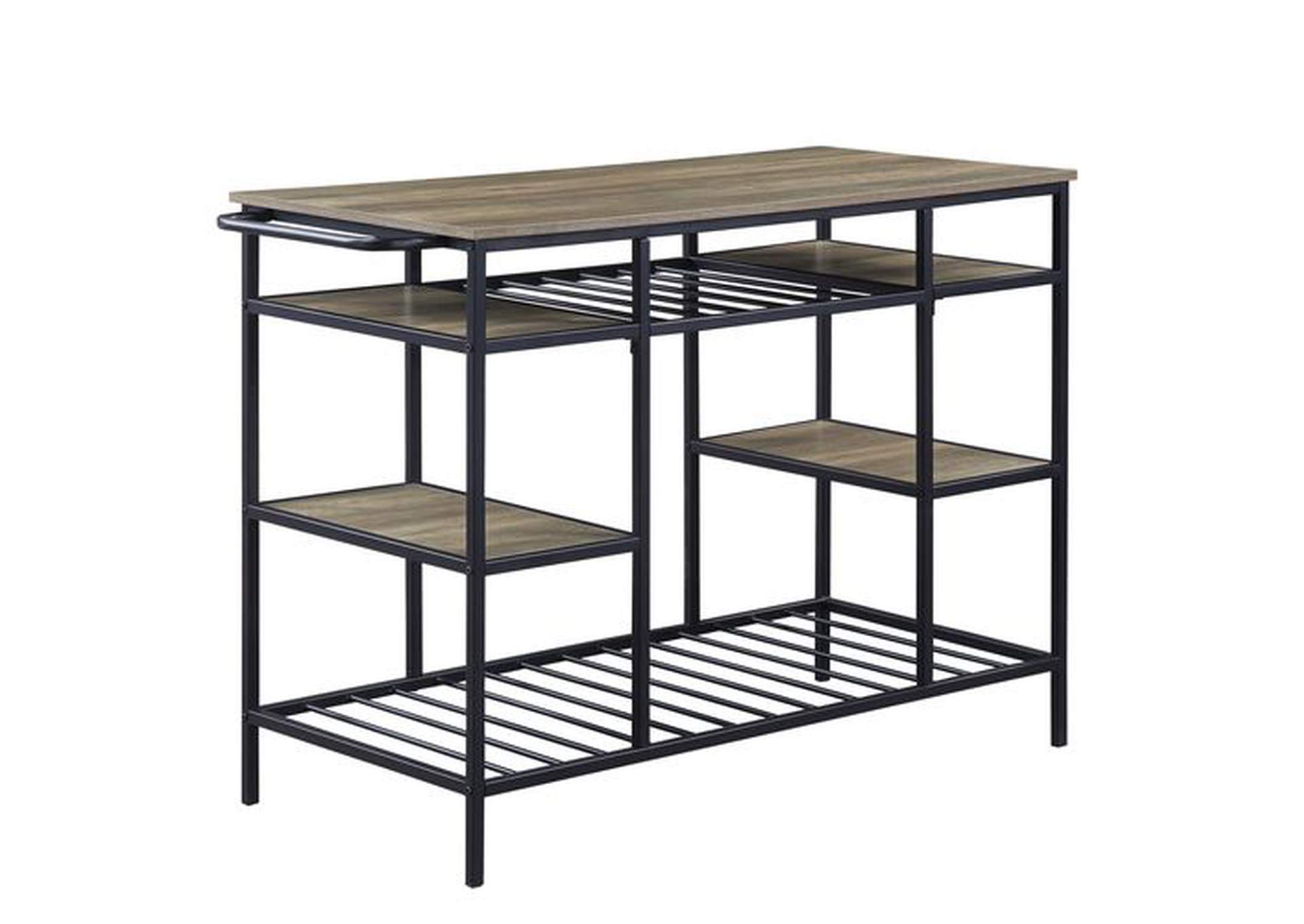 Lona Kitchen Island,Acme