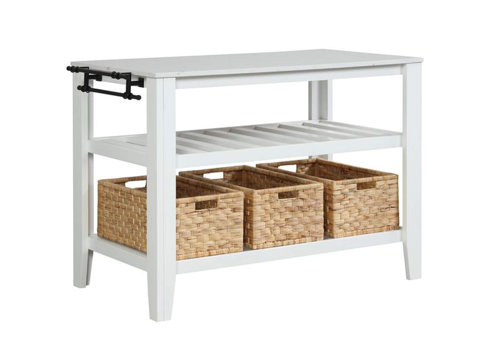 Sezye Kitchen Island,Acme