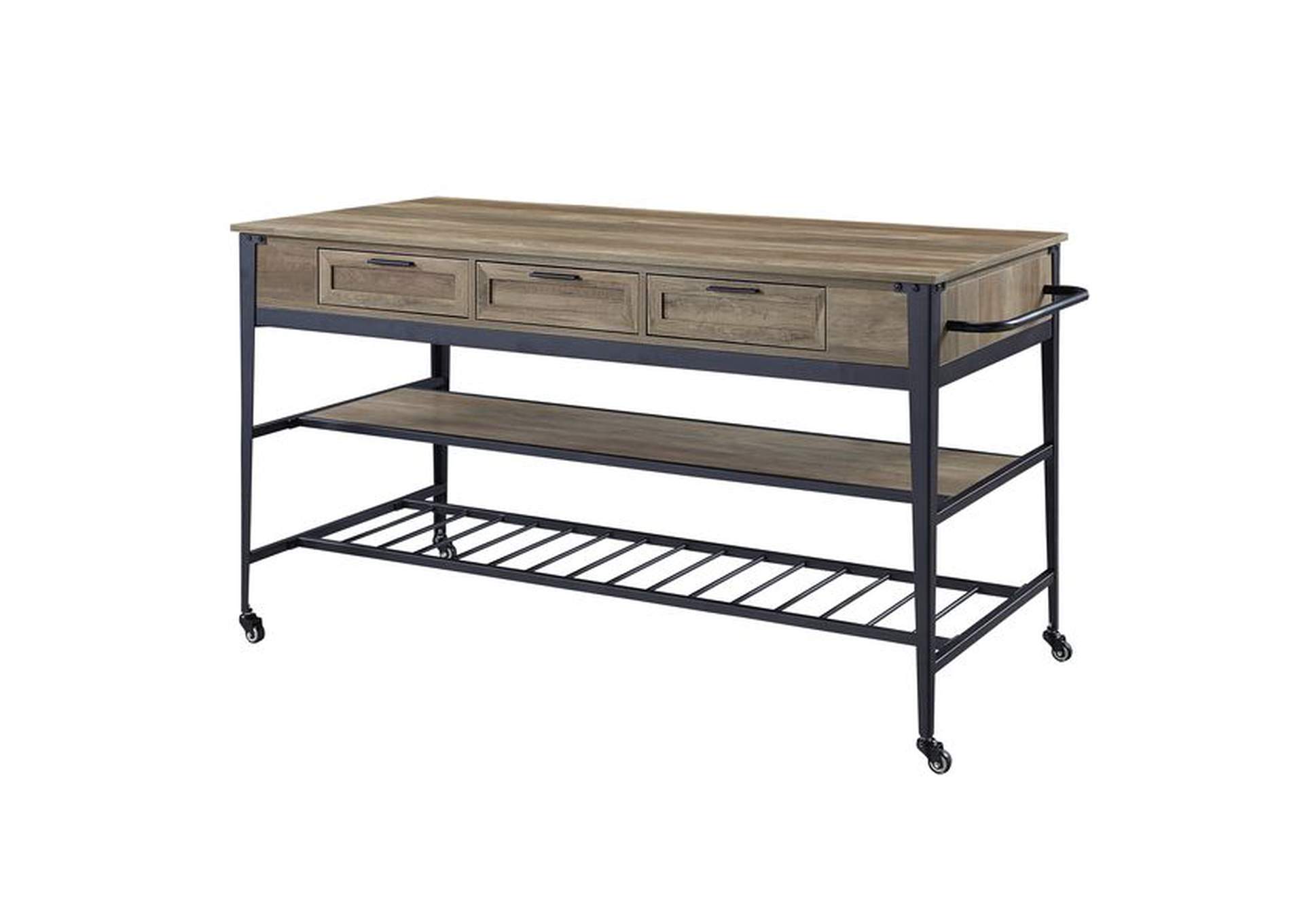 Macaria Kitchen Island,Acme