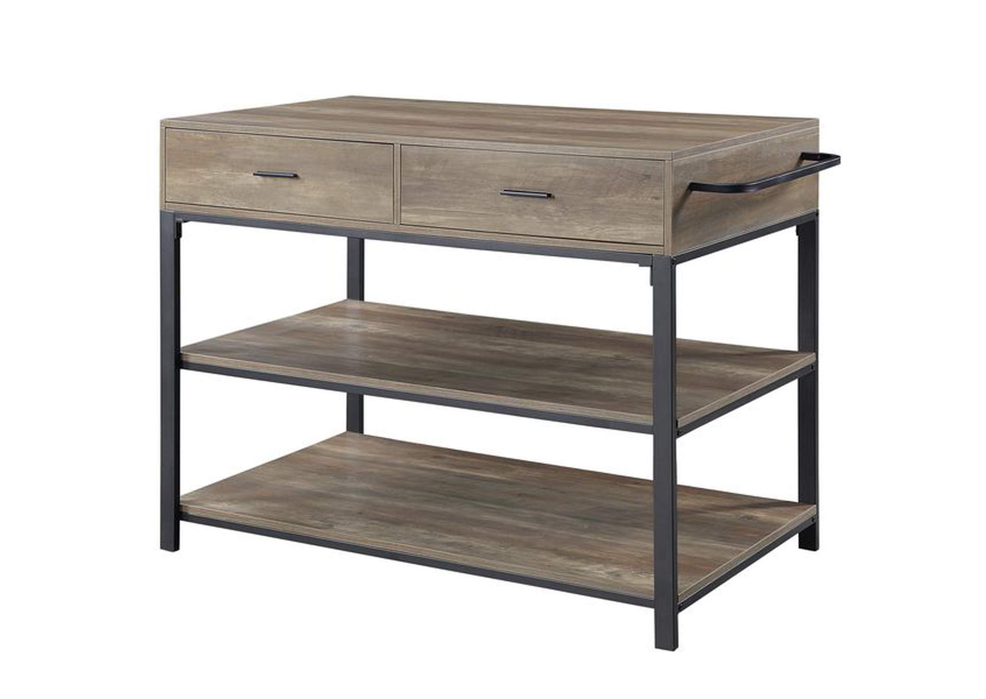 Macaria Kitchen Island,Acme