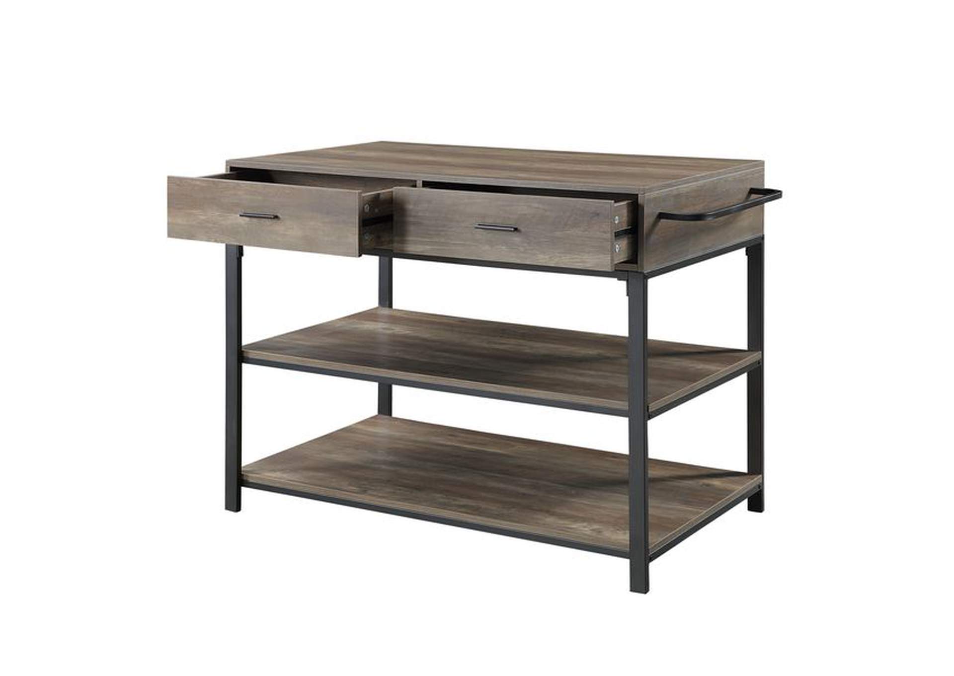Macaria Kitchen Island,Acme
