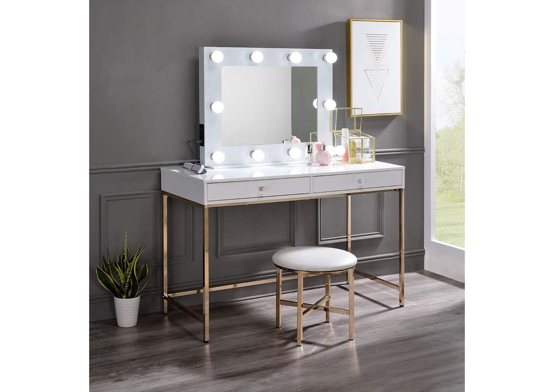 Ottey Vanity Desk,Acme
