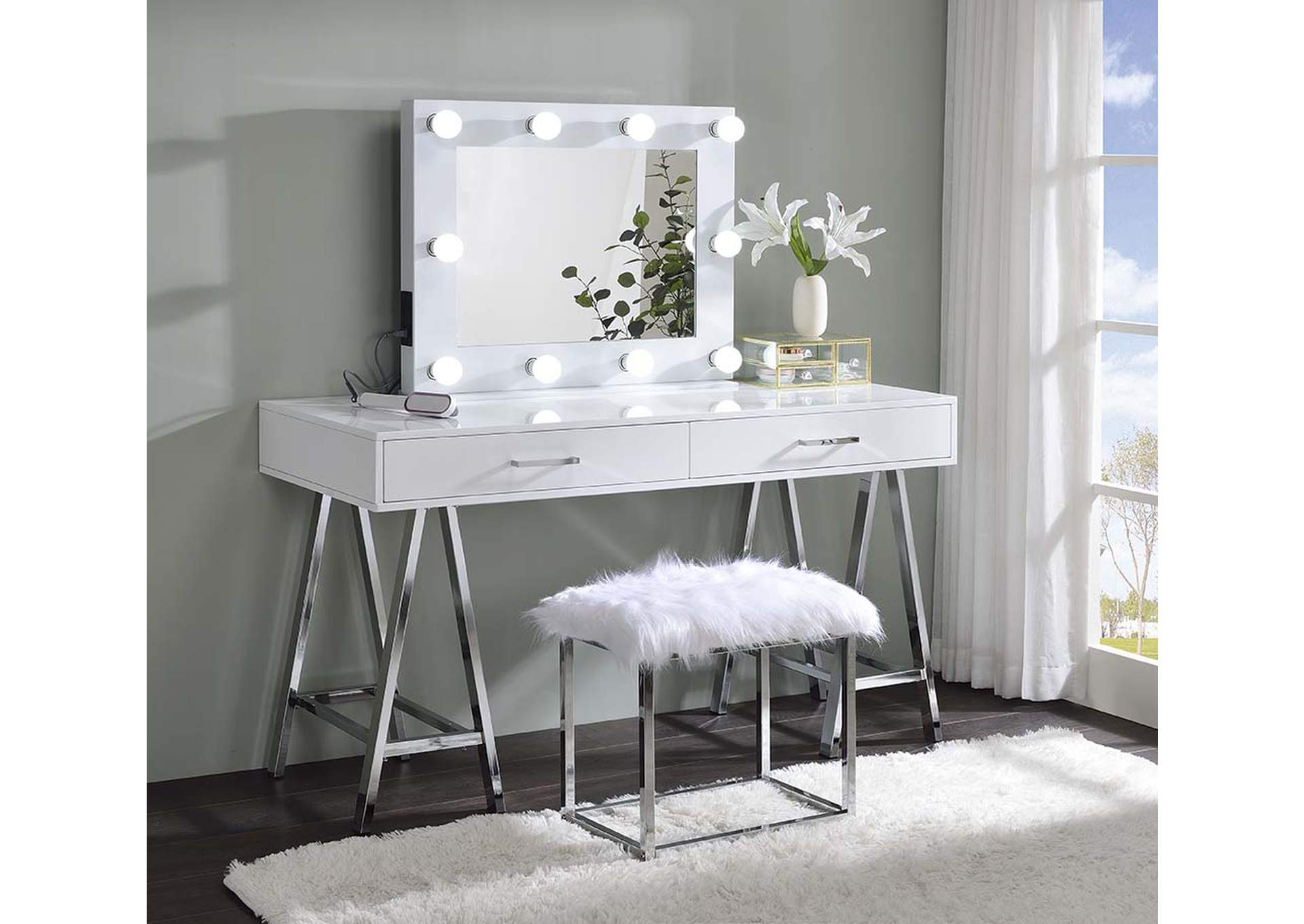 Coleen Vanity Desk,Acme