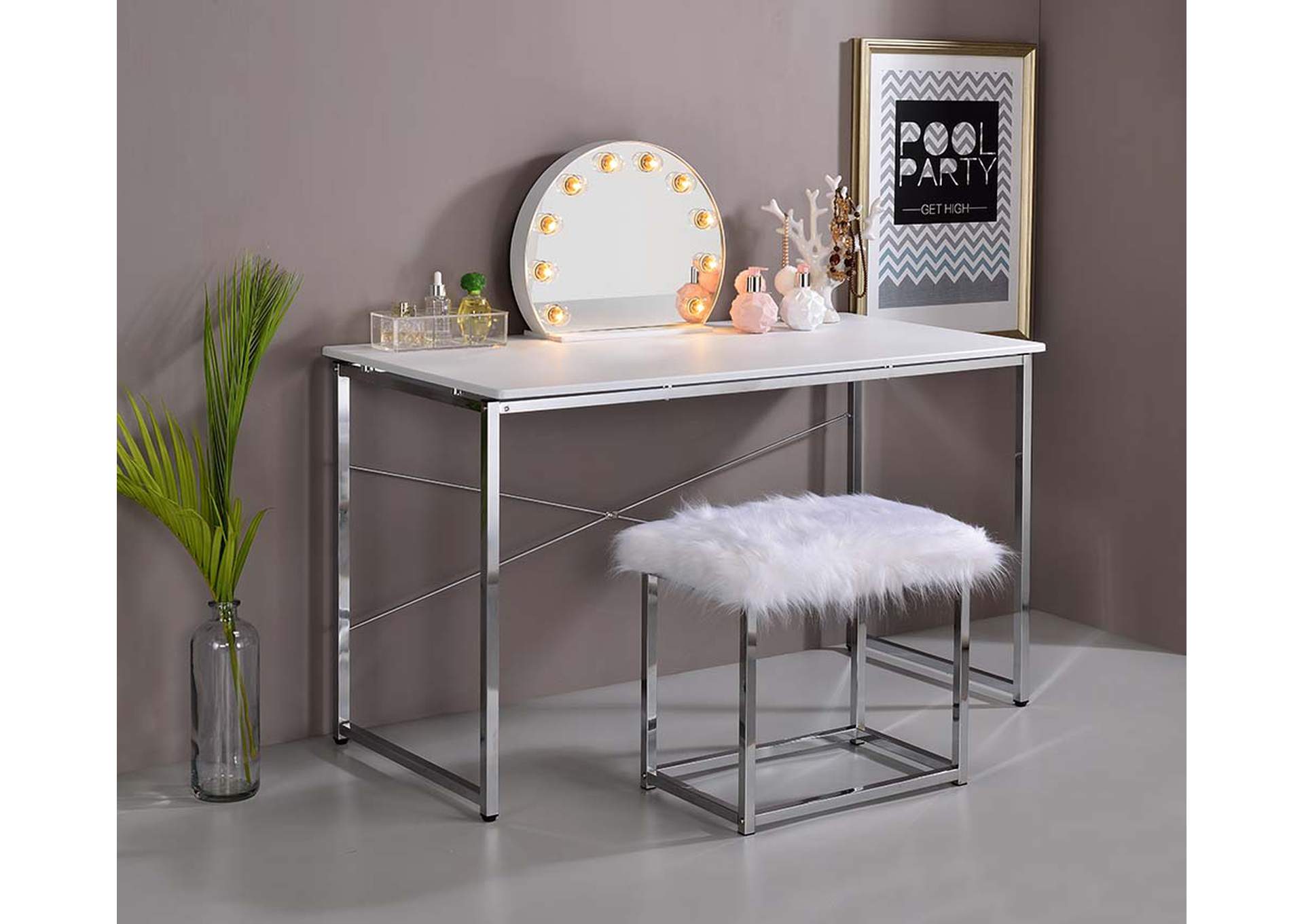 Tennos Vanity Desk,Acme