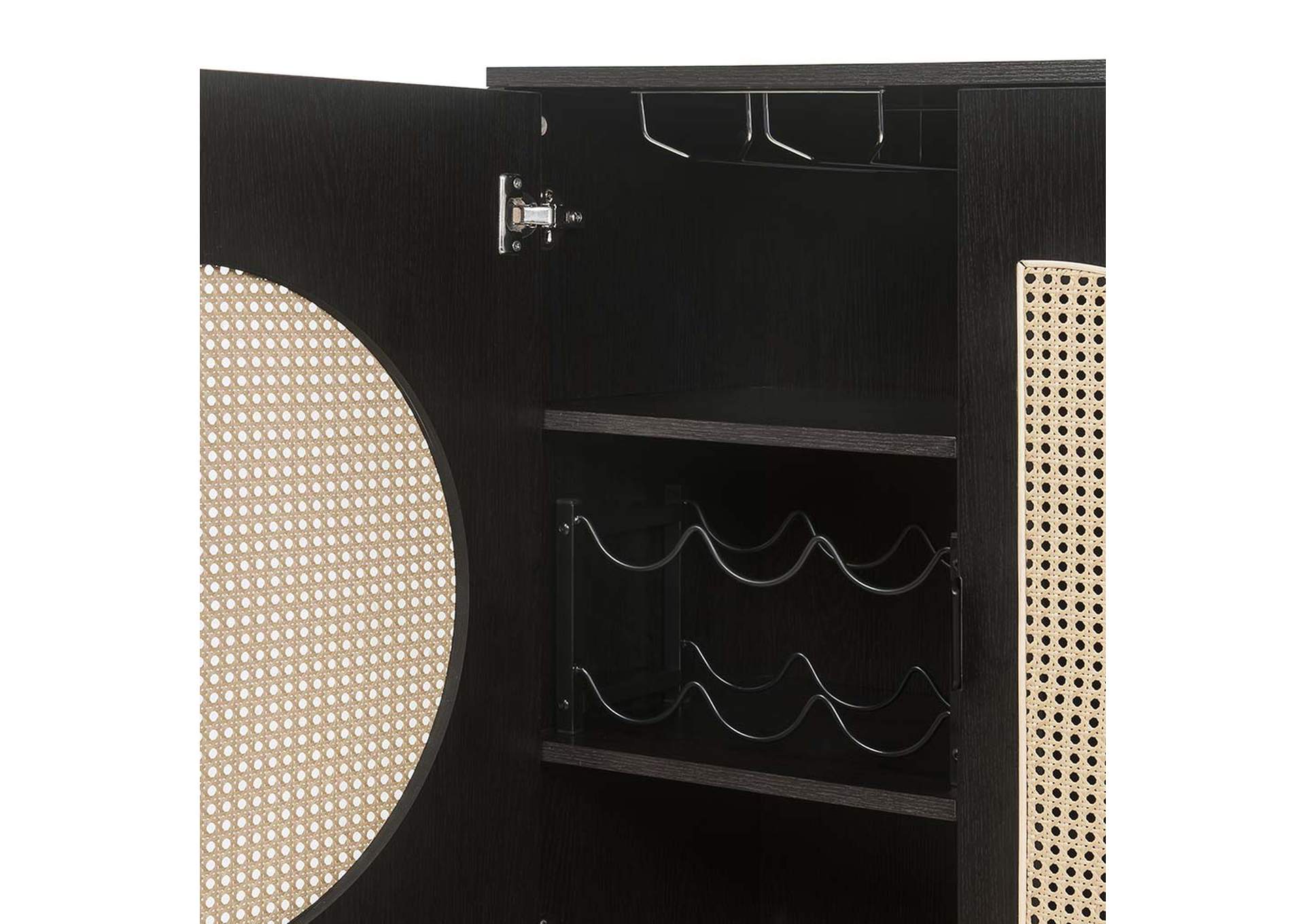 Colson Wine Cabinet,Acme