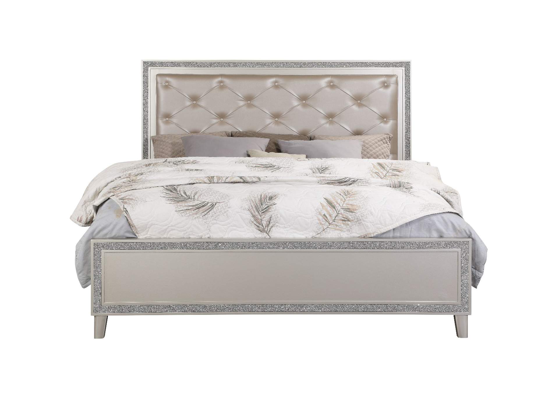 Sliverfluff Eastern King Bed,Acme