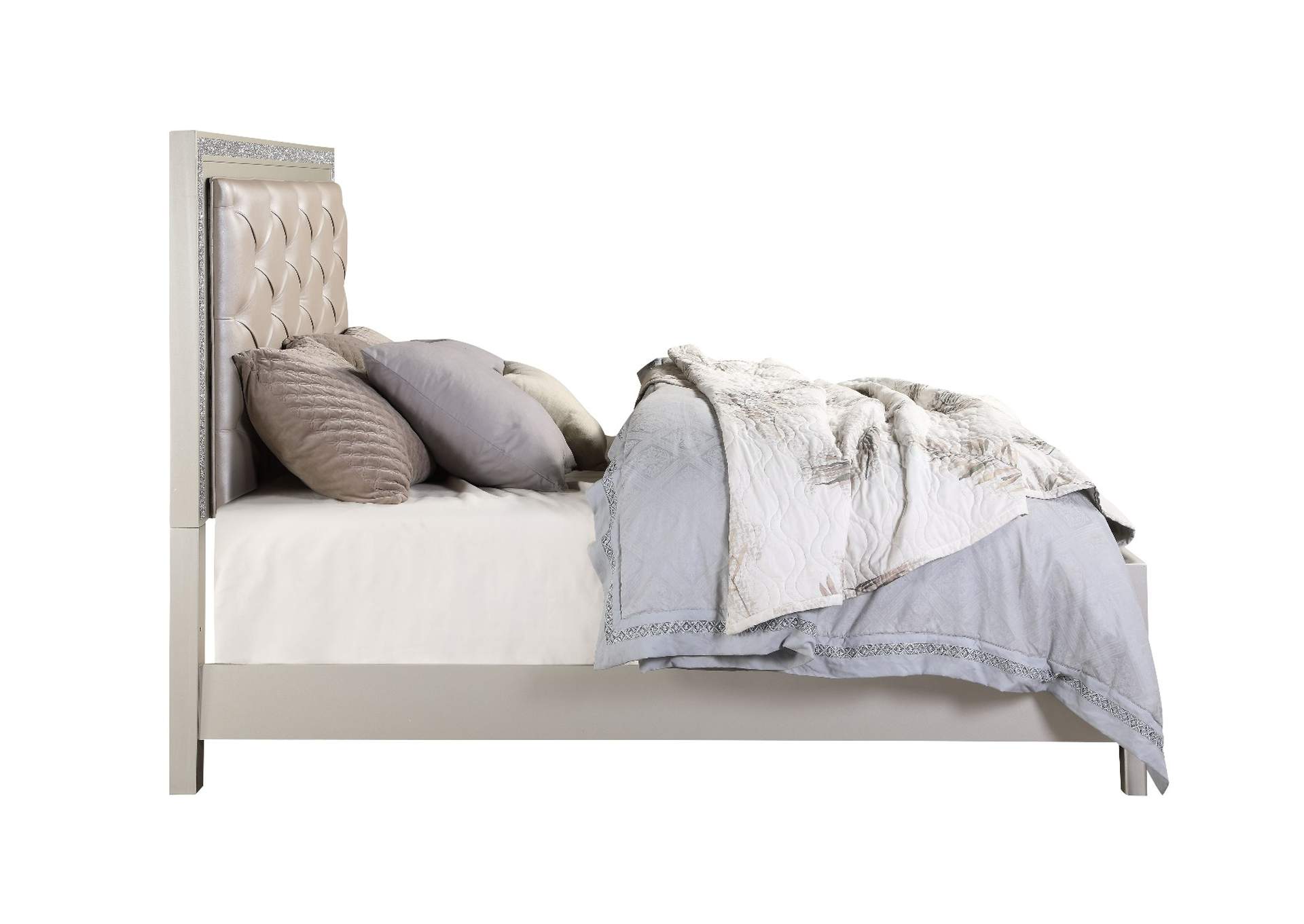 Sliverfluff Eastern King Bed,Acme