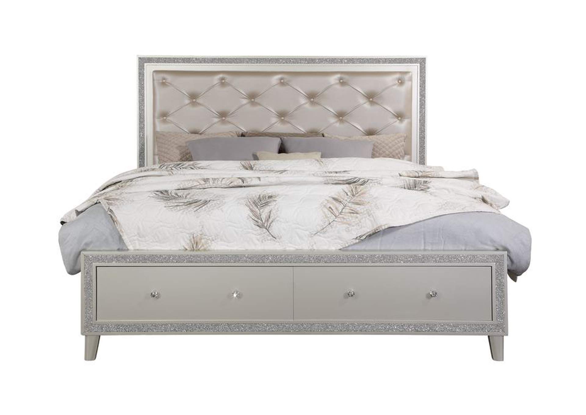 Sliverfluff Queen Bed,Acme