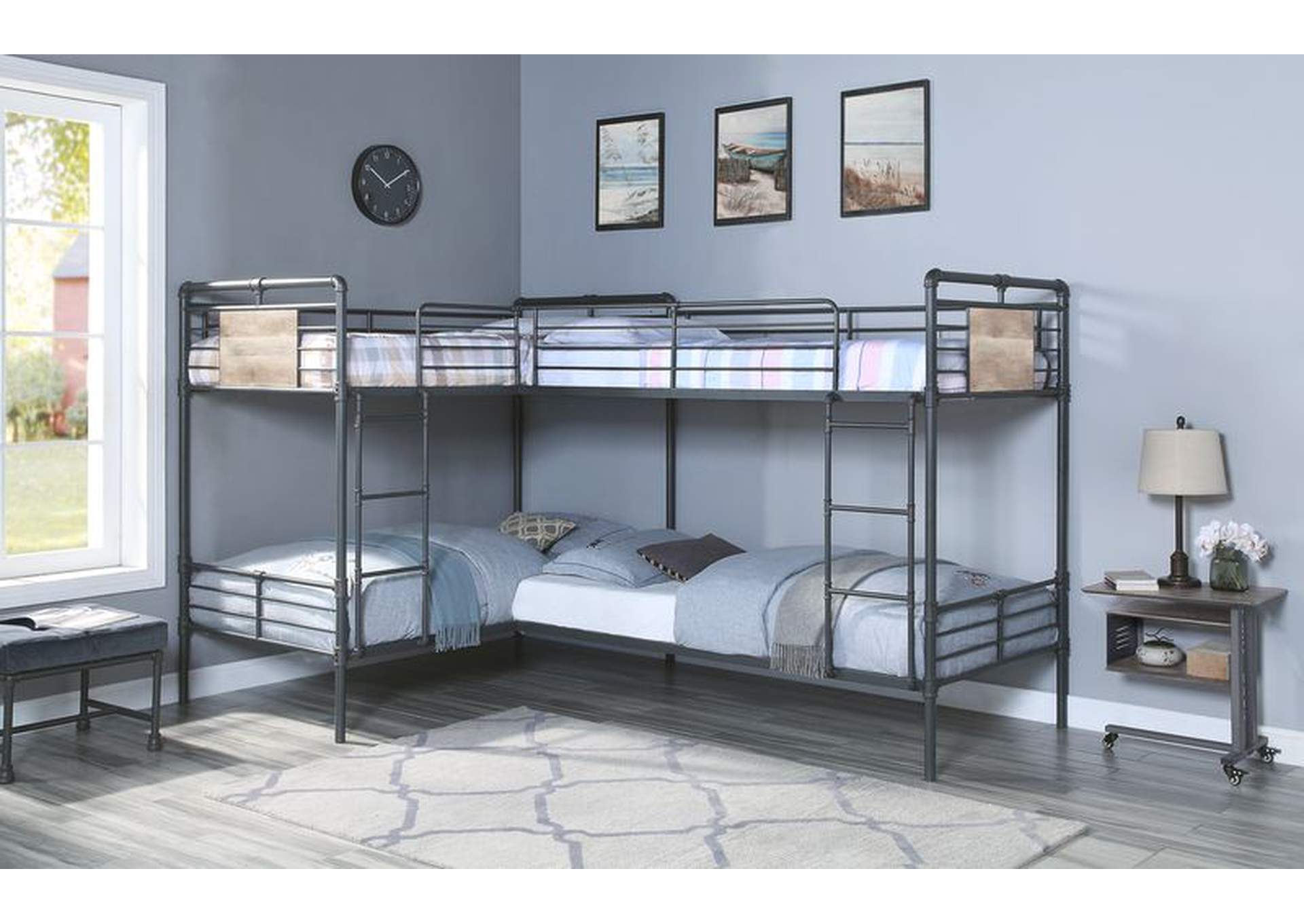 Cordelia Twin/Twin Bunk Bed,Acme