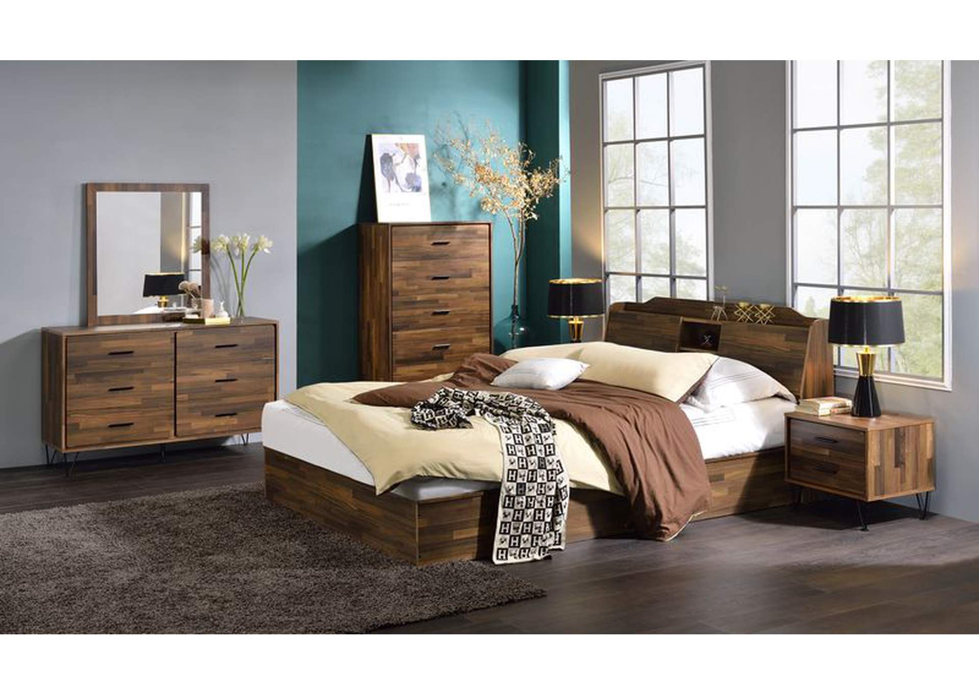 Hestia Queen Bed,Acme