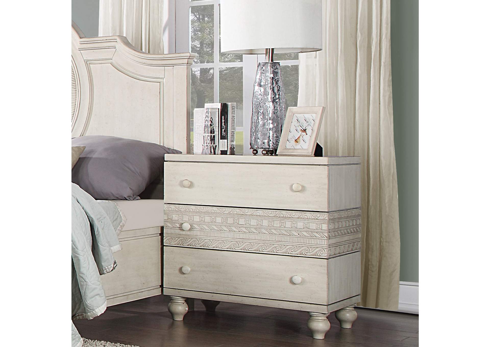 Roselyne Nightstand,Acme