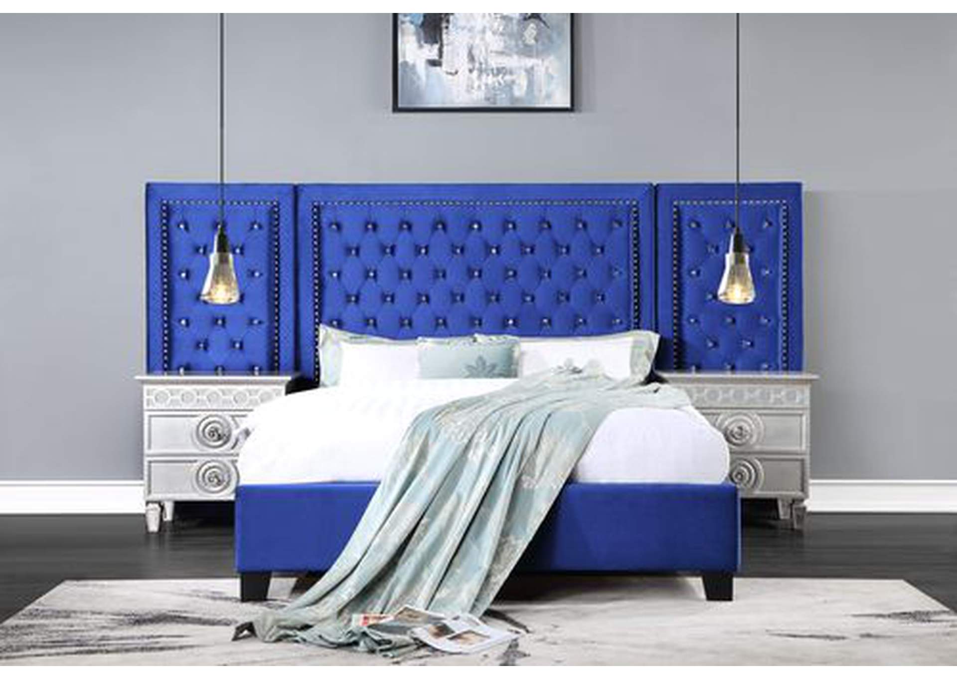 Damazy Eastern King Bed,Acme
