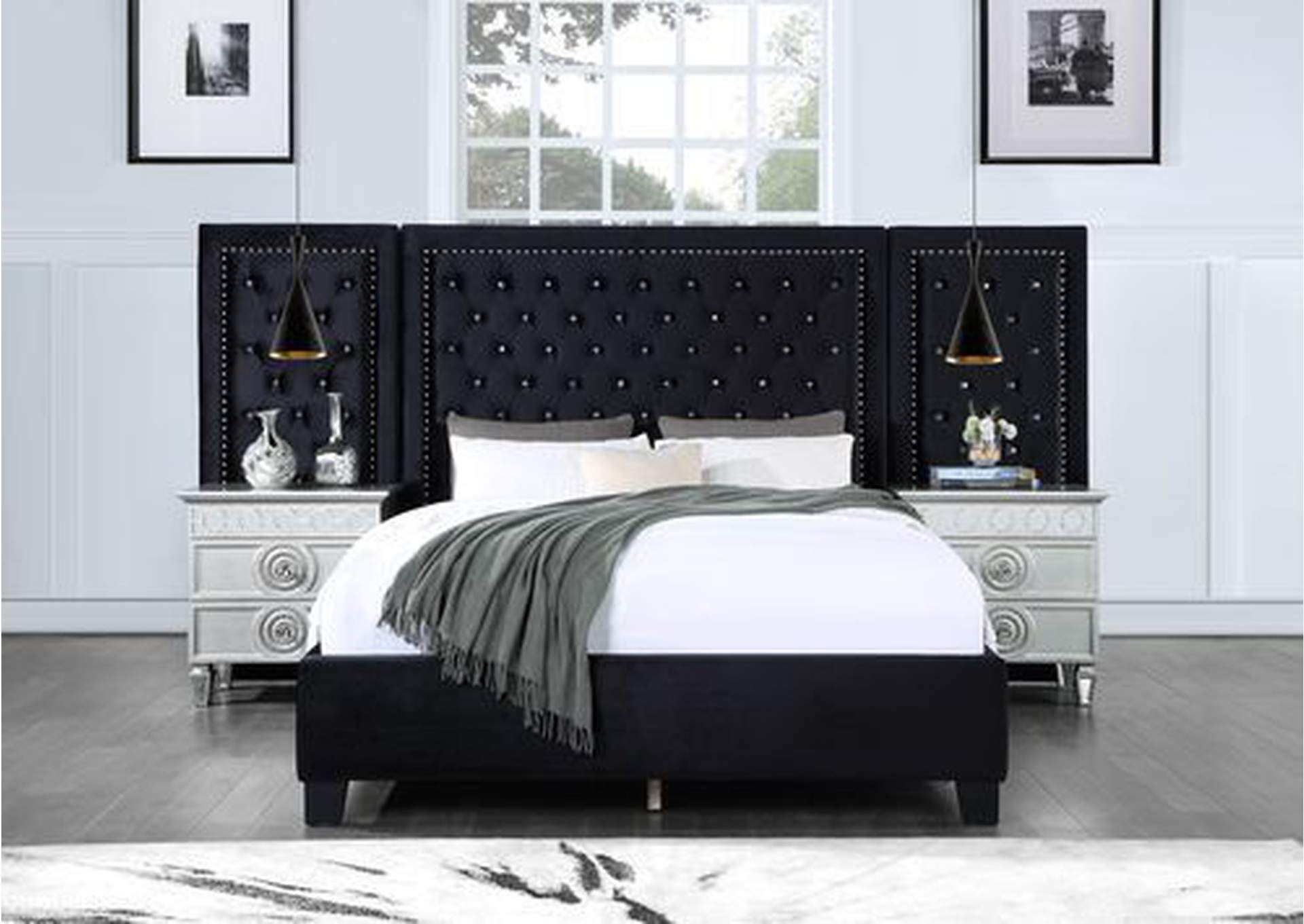 Damazy Eastern King Bed,Acme