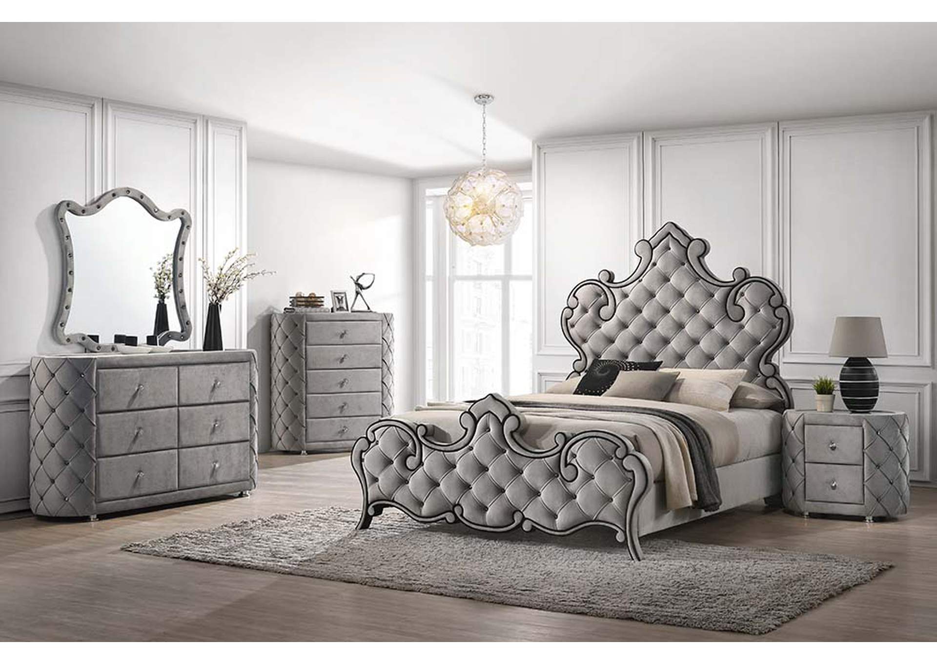 Perine Queen Bed,Acme